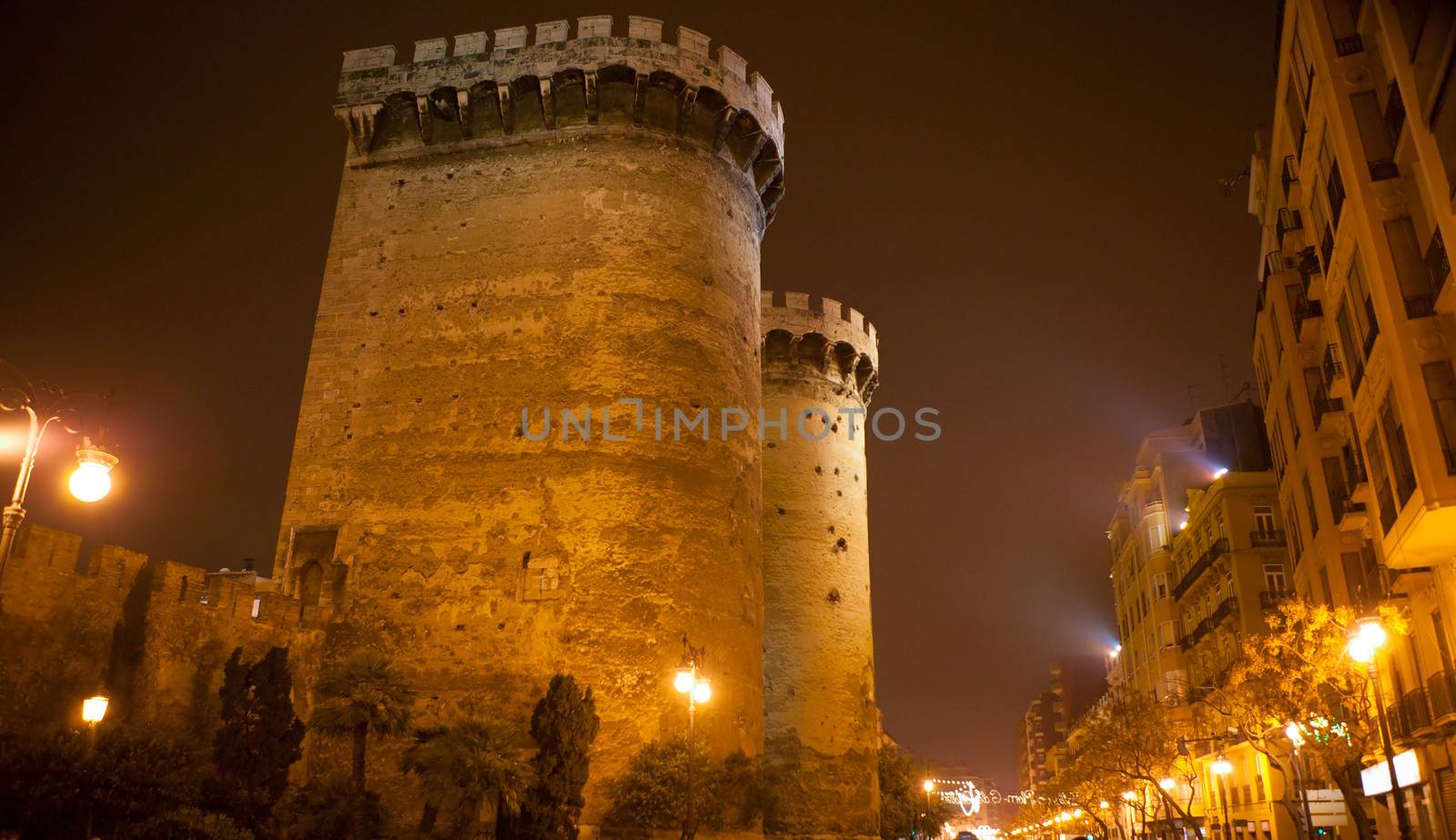 Torres de Quart Quarte in Valencia towers old city fort entrance