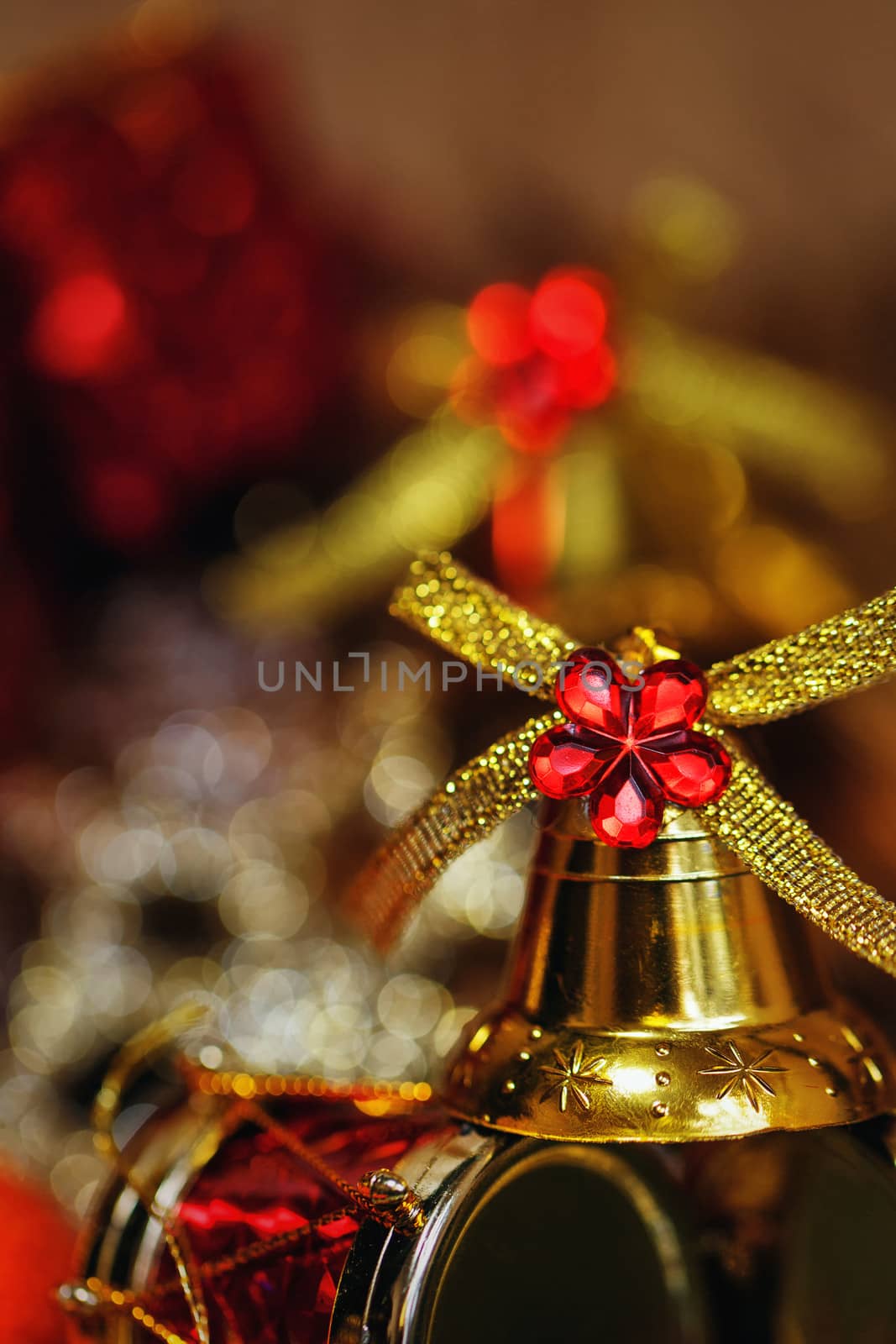 Christmas bells background by Vagengeym