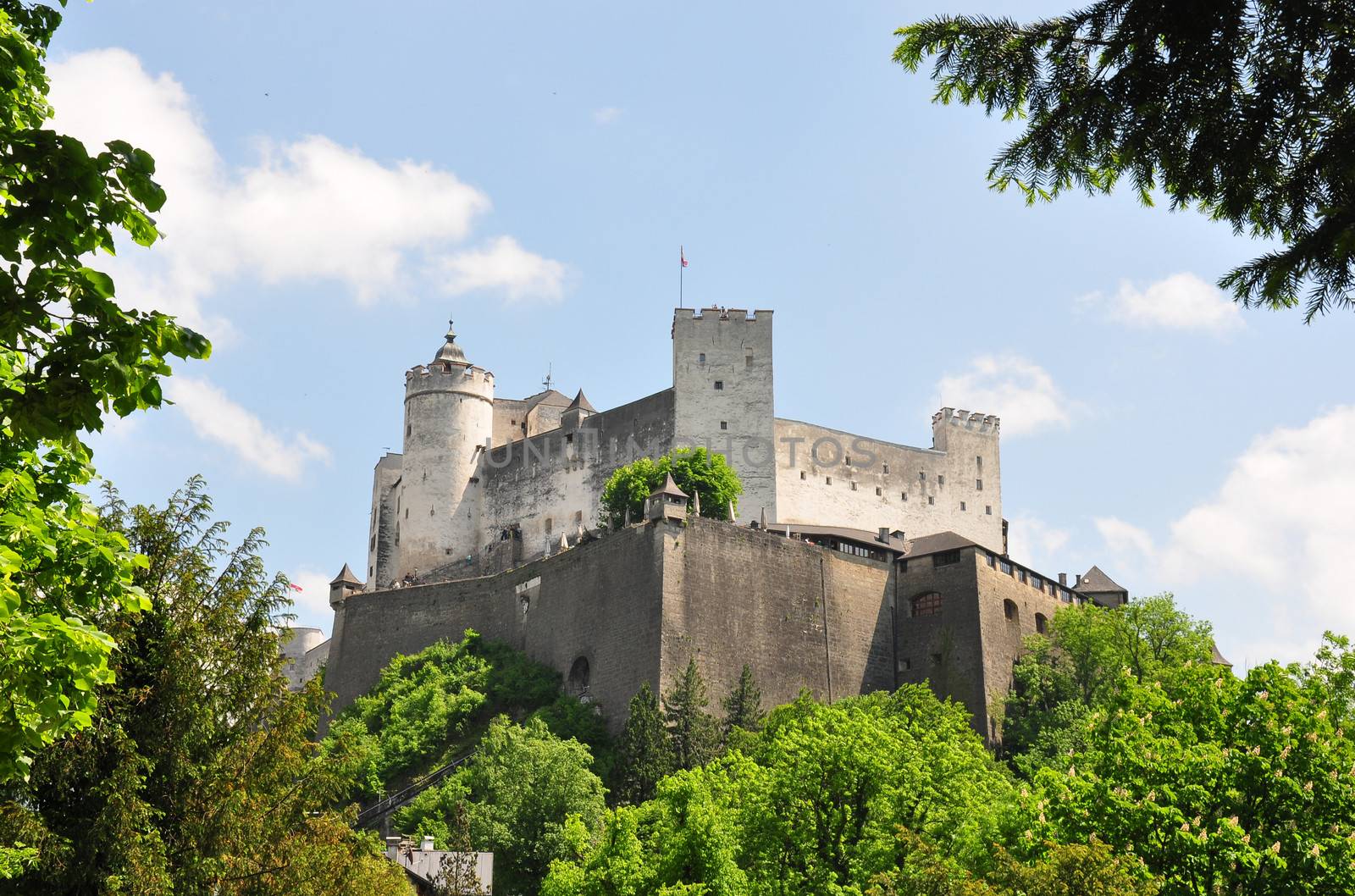 Festung Hohensalzburg in Salzburg by rbiedermann