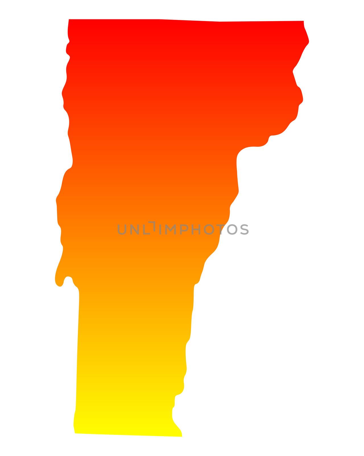 Map of Vermont