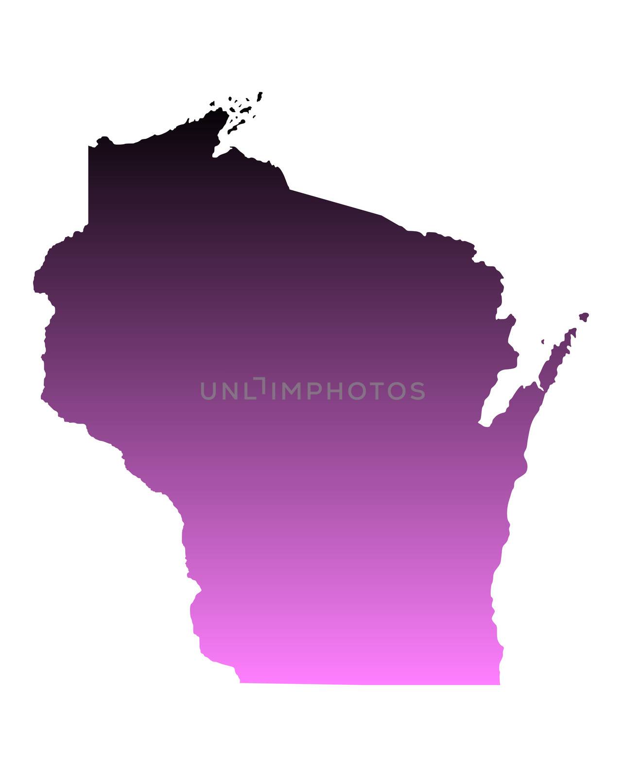 Map of Wisconsin