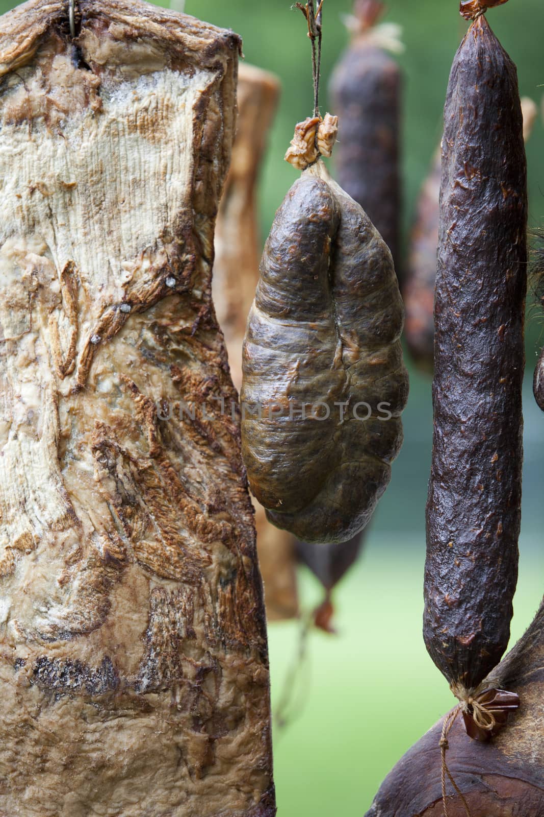 Smoked meat by wellphoto