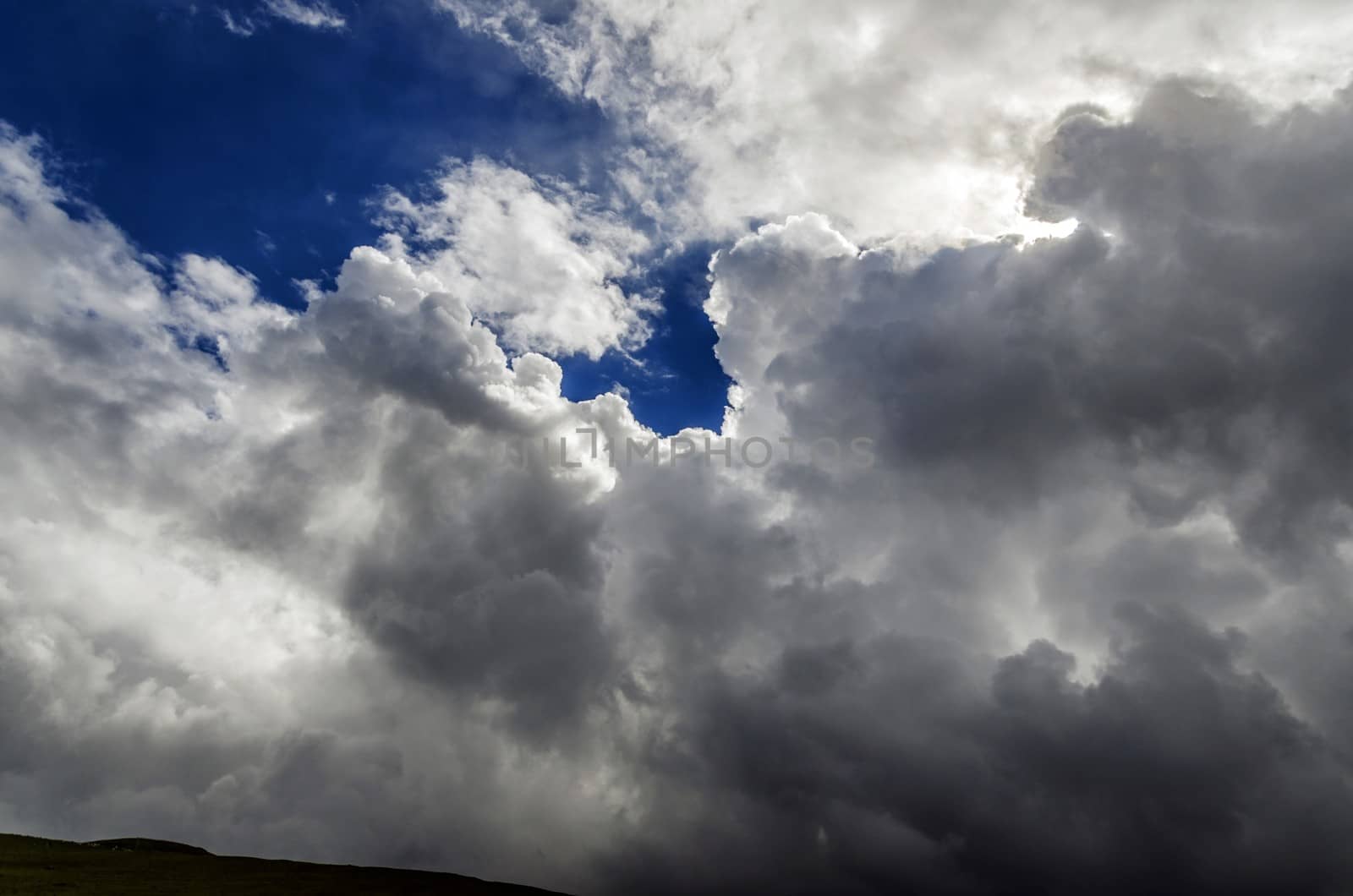 Beautiful clouds in the sky.