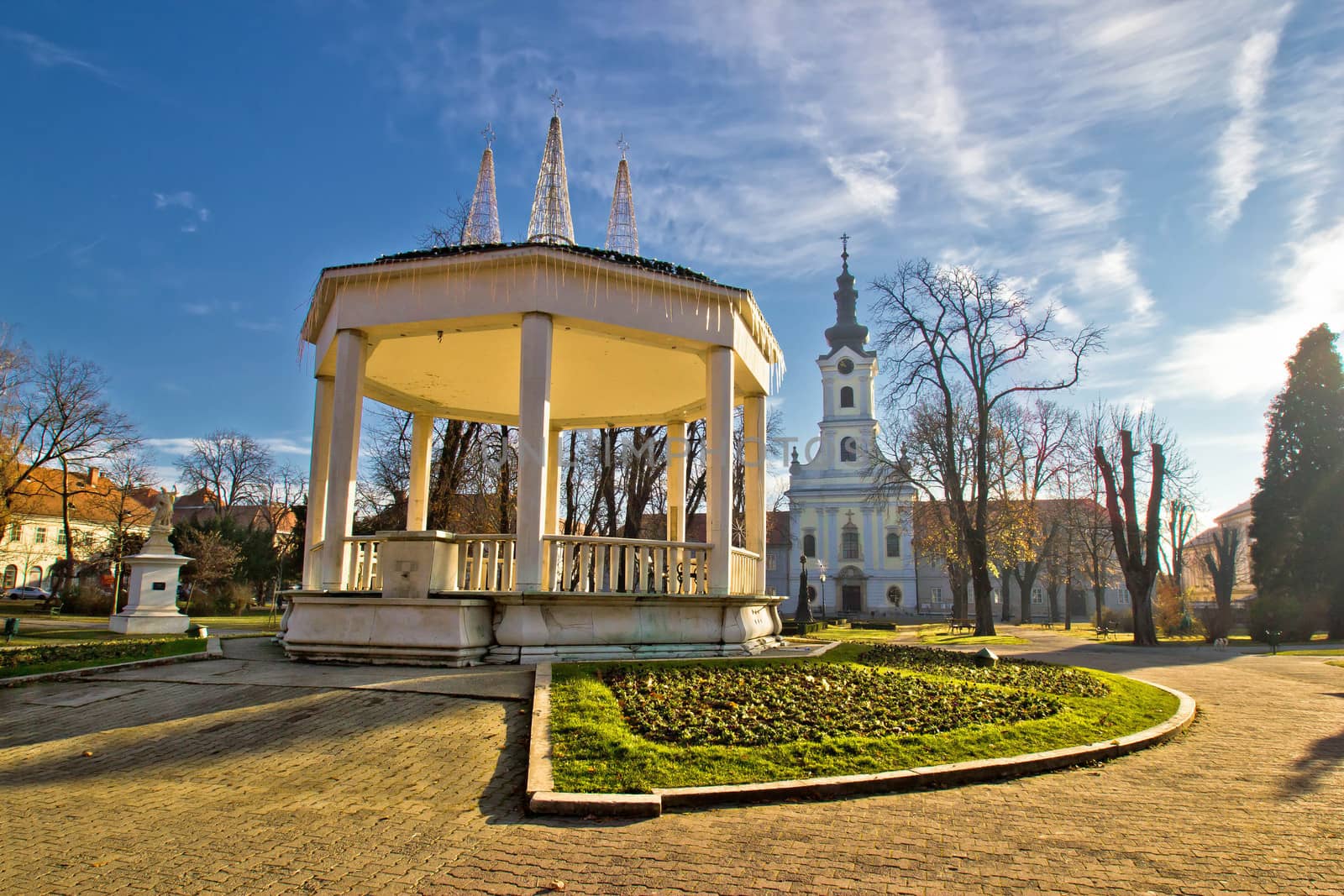 Town of Bjelovar central park by xbrchx