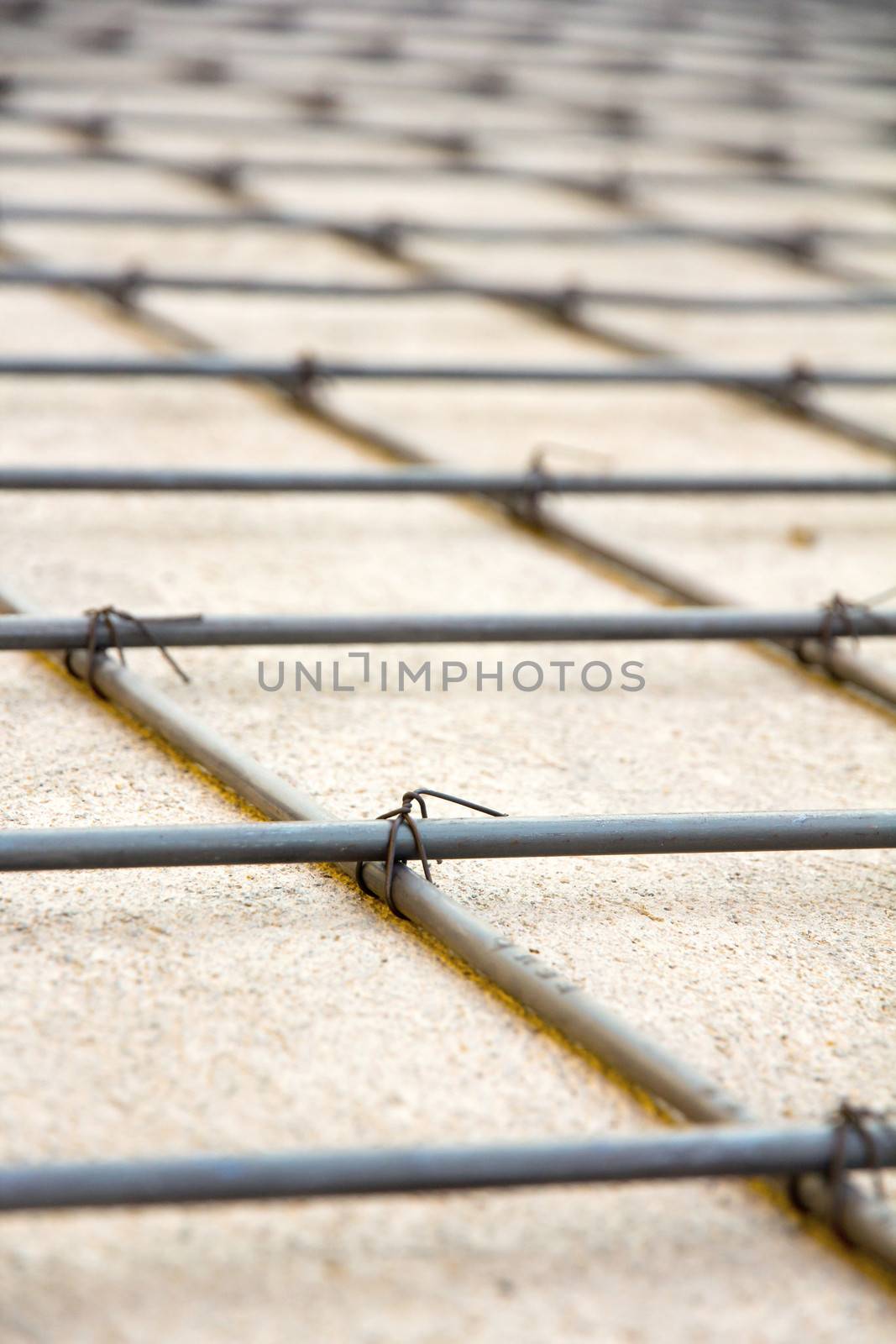 detail of reinforced concrete,floor construction by ponsulak