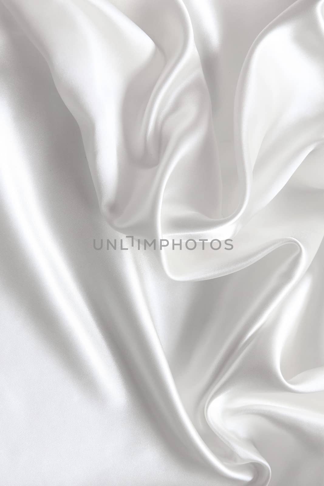 Smooth elegant white silk can use as wedding background 