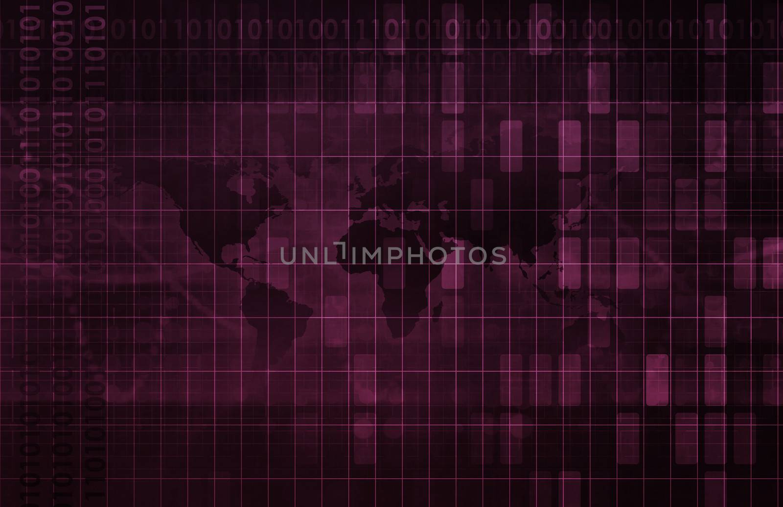 Modern Digital Background as a Creative Art