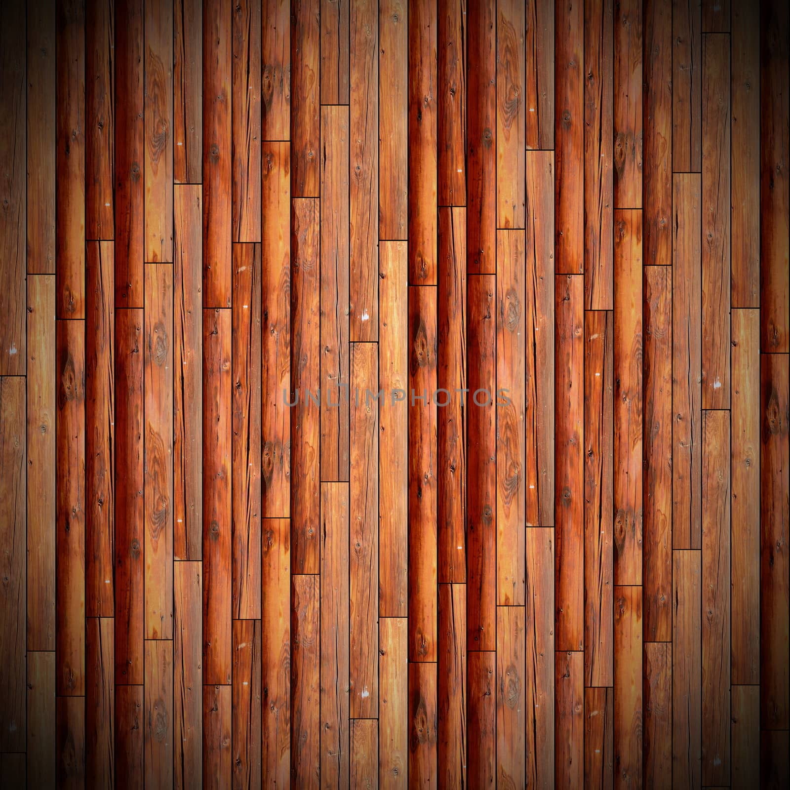 vertical mounted weathered wooden floor by taviphoto