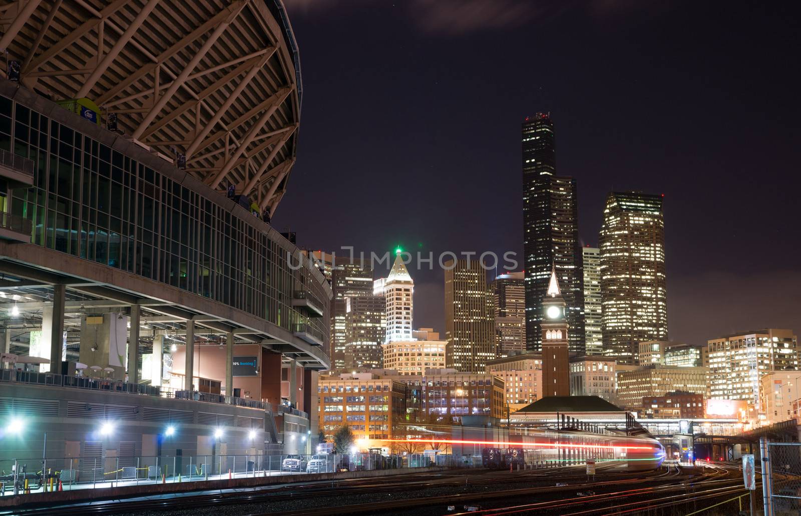 Union Station Downtown Urban Transportation Stadium Building by ChrisBoswell