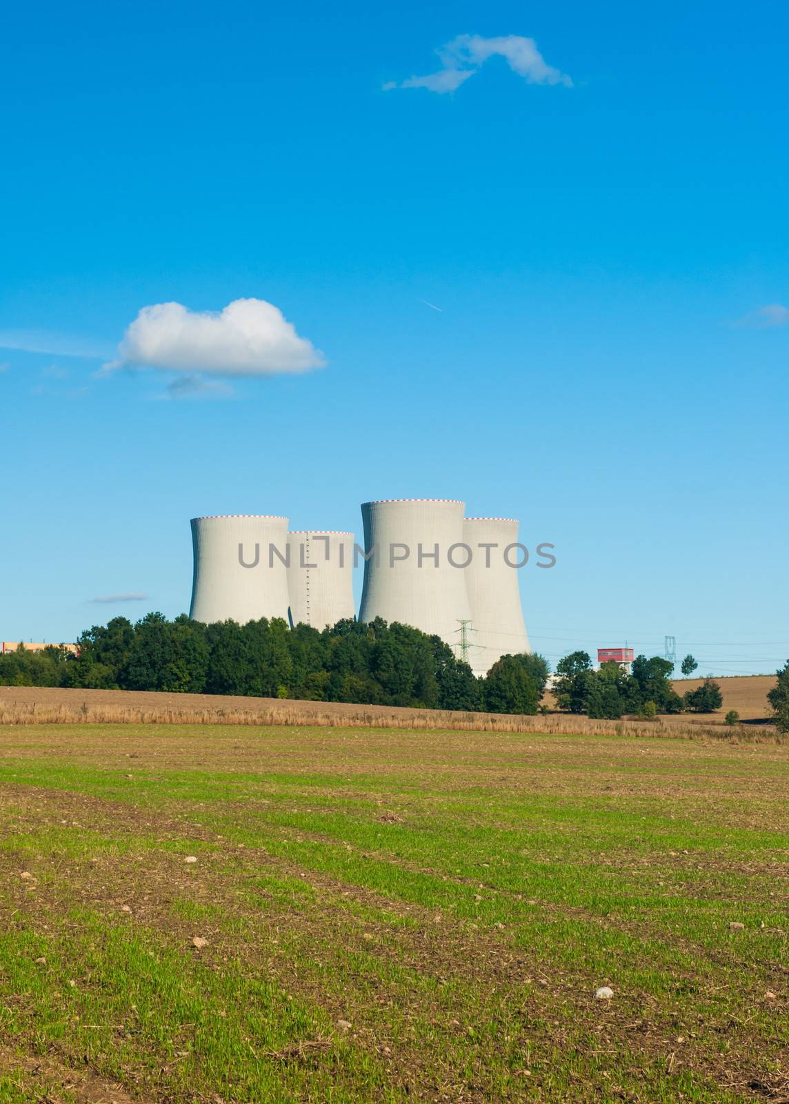 Nuclear power plant Temelin in the Czech Republic