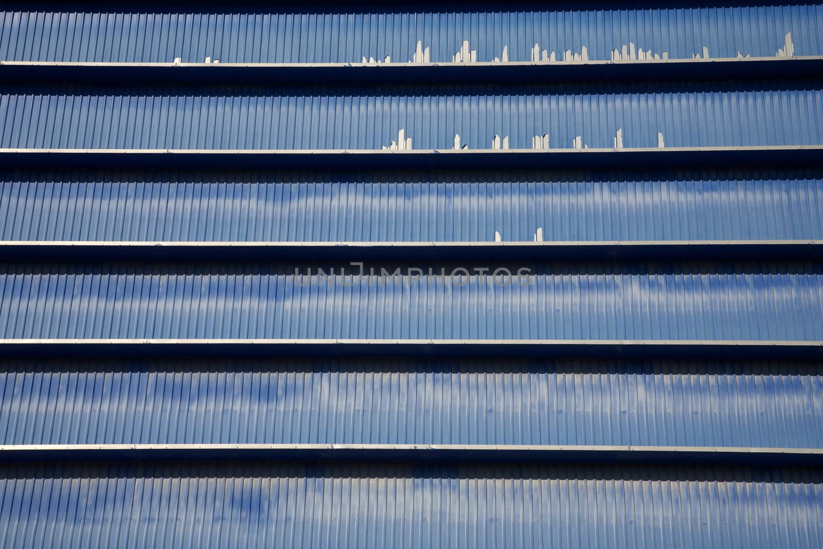 Glass, metal and marble building at Lisbon