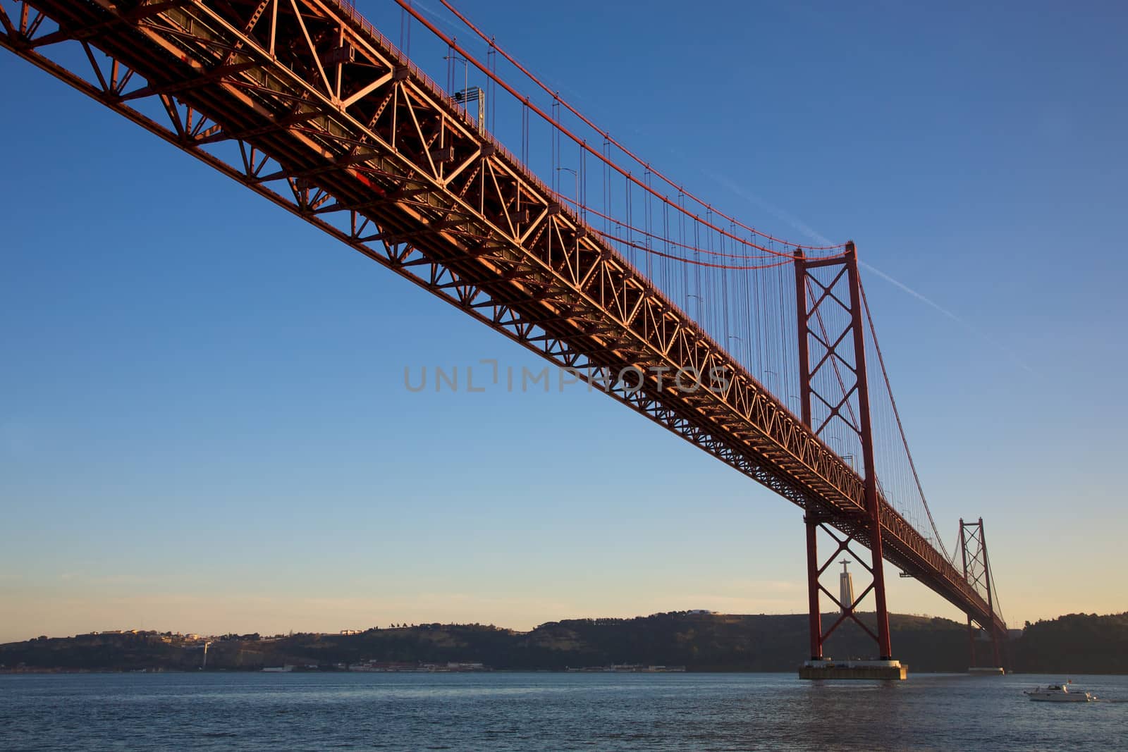 The April 25th Bridge in Lisbon, Portugal