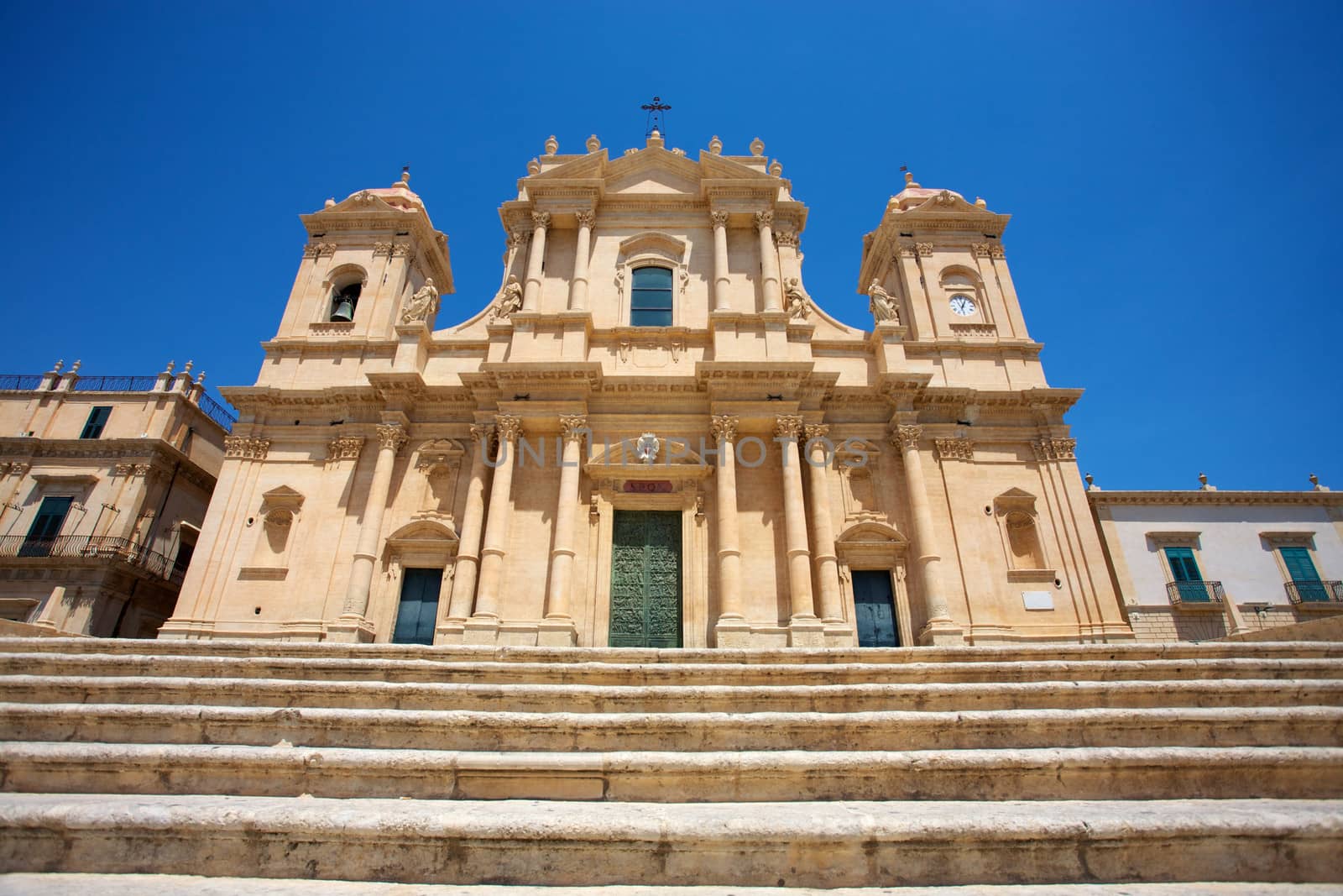 Baroque church San Francesco in Noto, Sicily