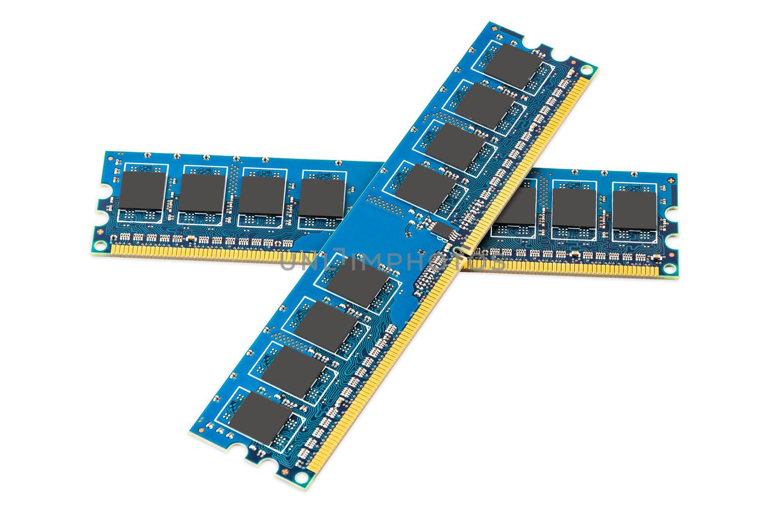 Pair of computer DDR memory modules by mkos83