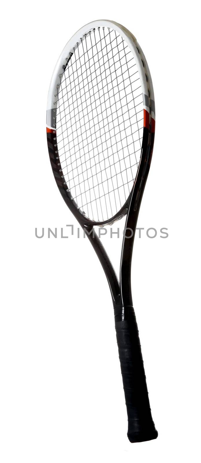 Tennis Racket Isolated by fouroaks