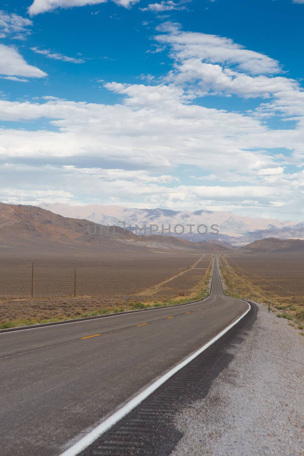 Route 50 - the loneliest road in America, Nevada