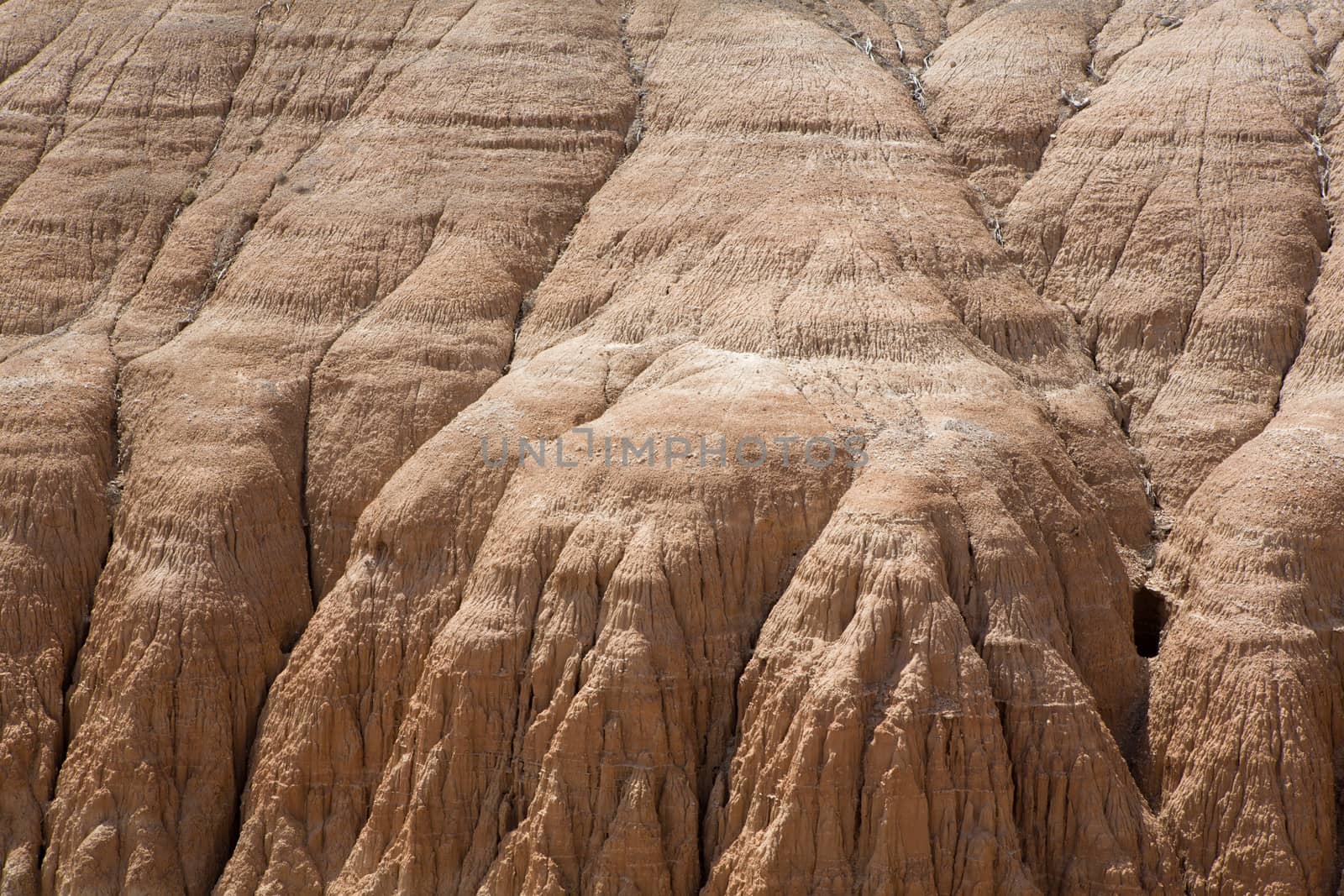 View of Cathedral Gorge State Park in Eastern Nevada