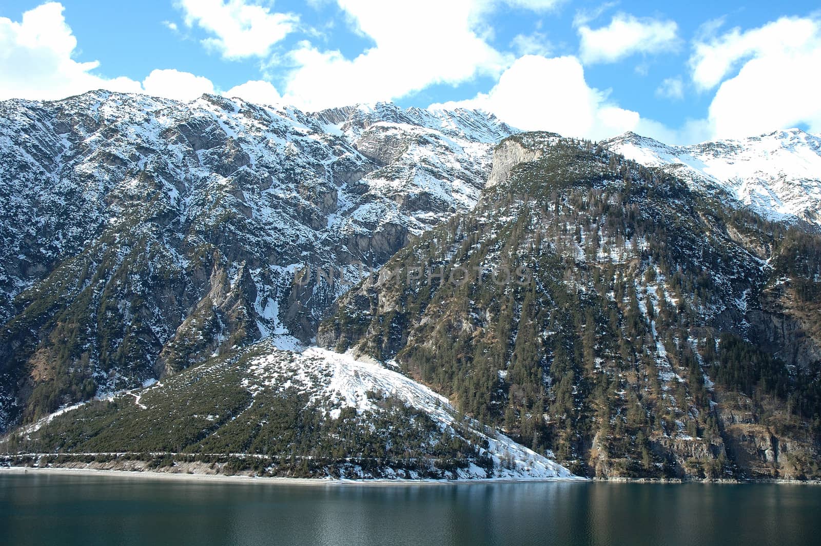 Achensee lake in Alps in Austria by janhetman