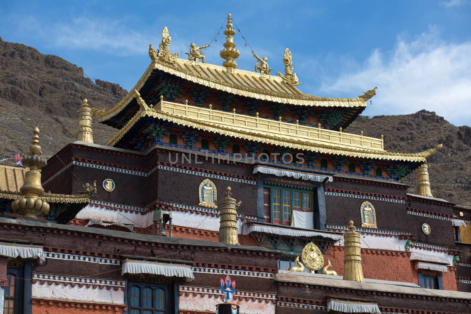 The Palkhor Monastery in Tibet Province in China