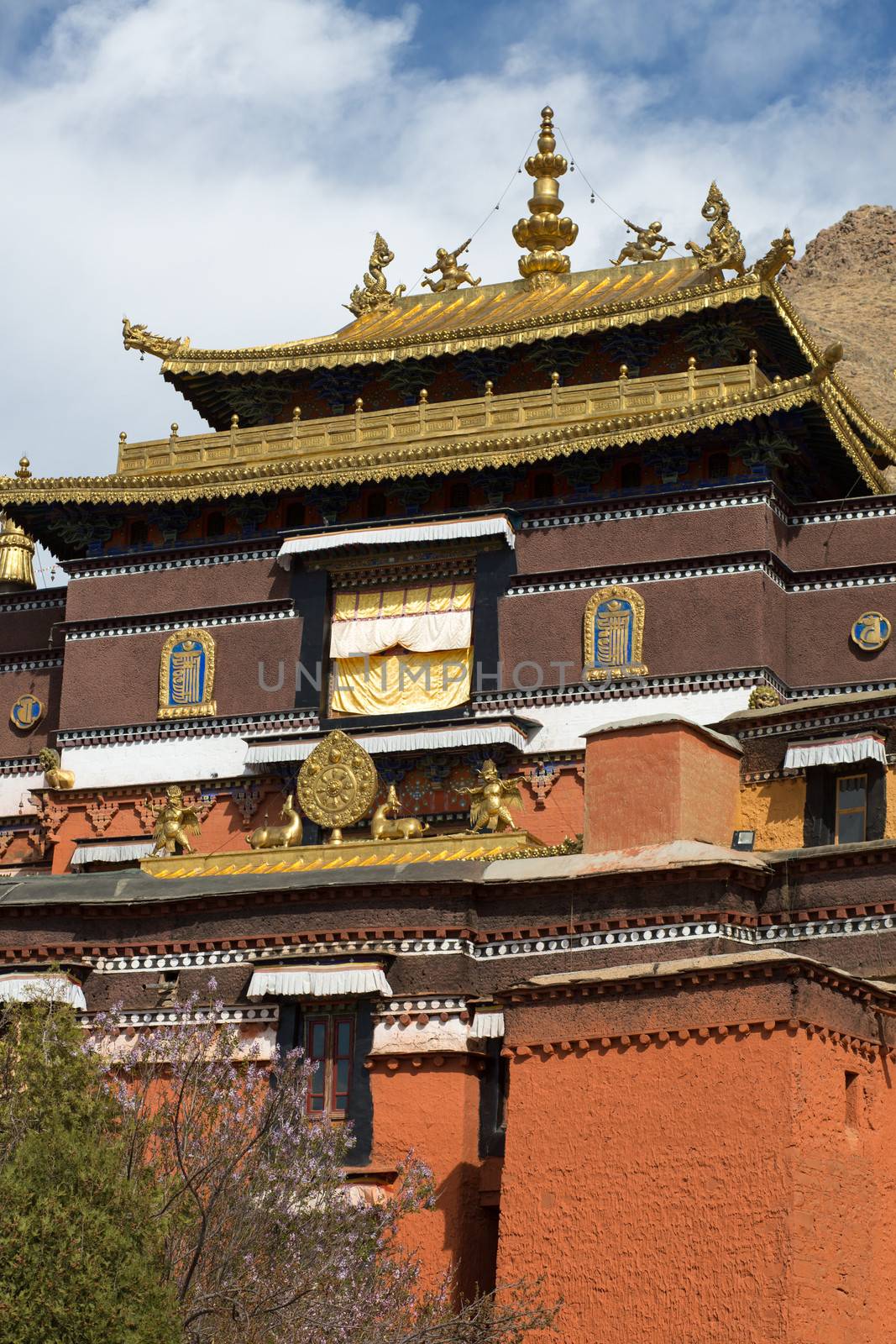 The Palkhor Monastery in Tibet Province in China