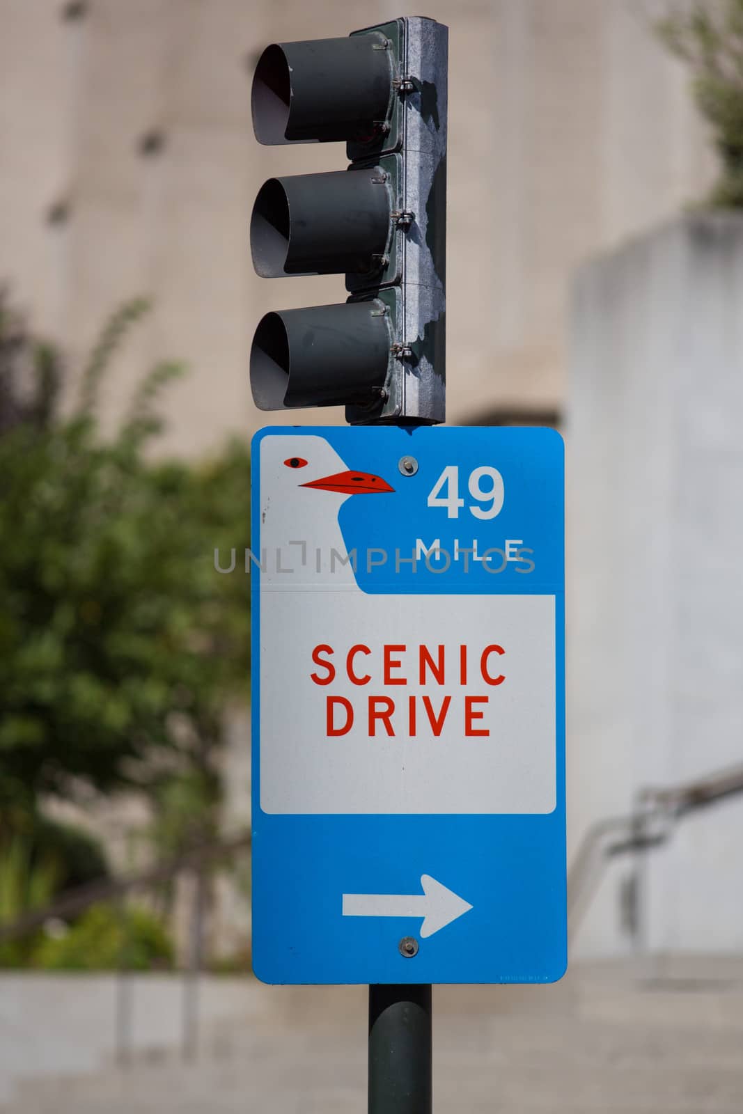 Scenic Drive sign in San Francisco 2012 by watchtheworld