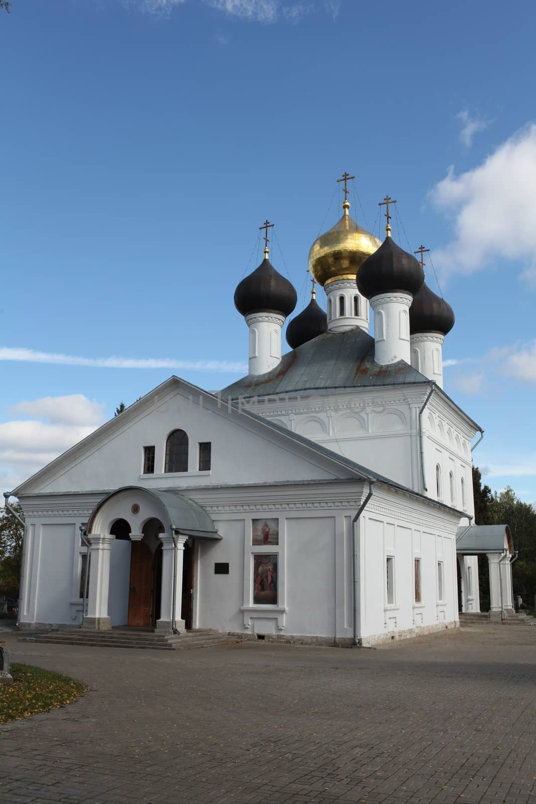 Church in the village Zavidovo 17th century Russia