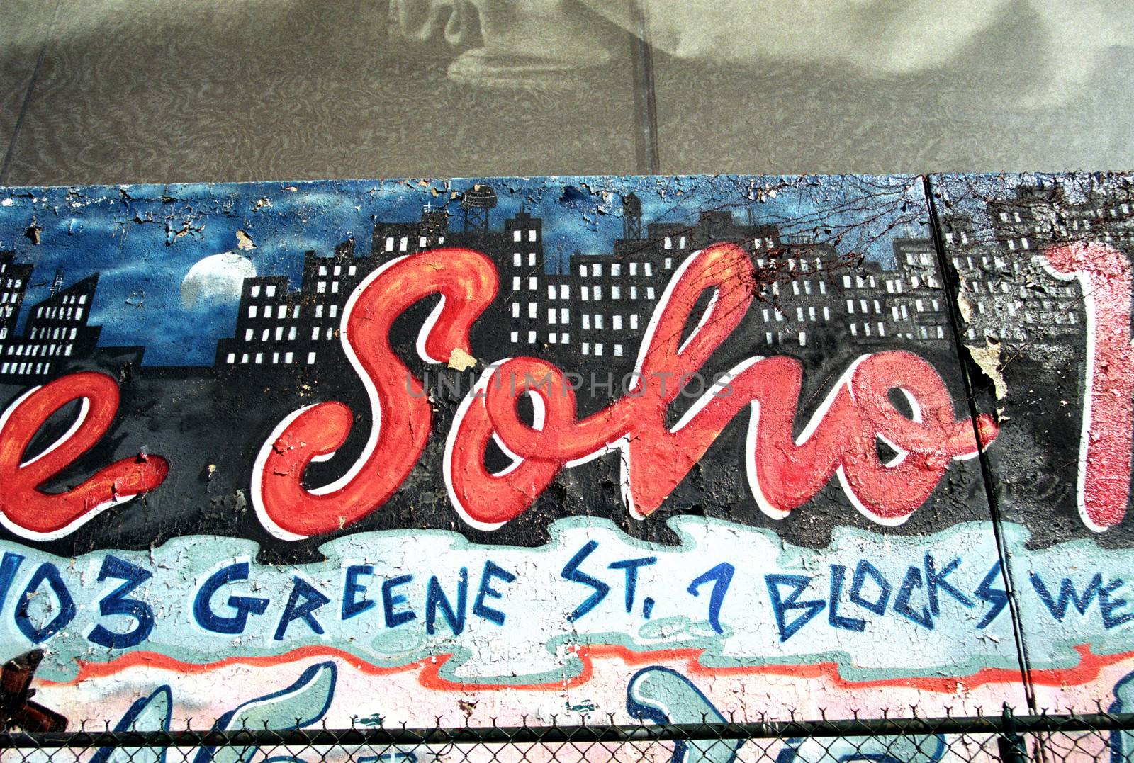 Graffiti in Soho by watchtheworld