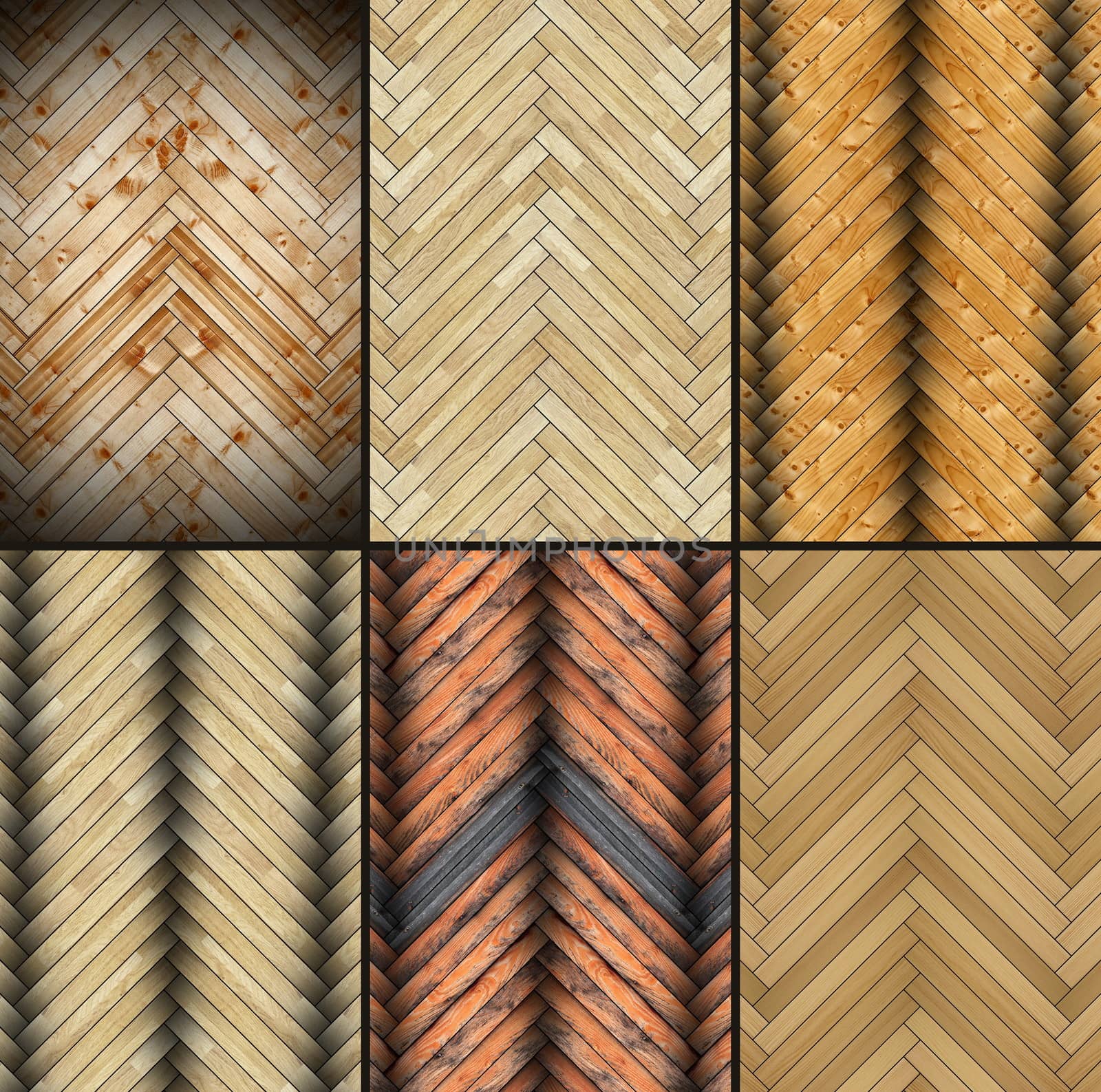 collection of abstract parquet textures for your design