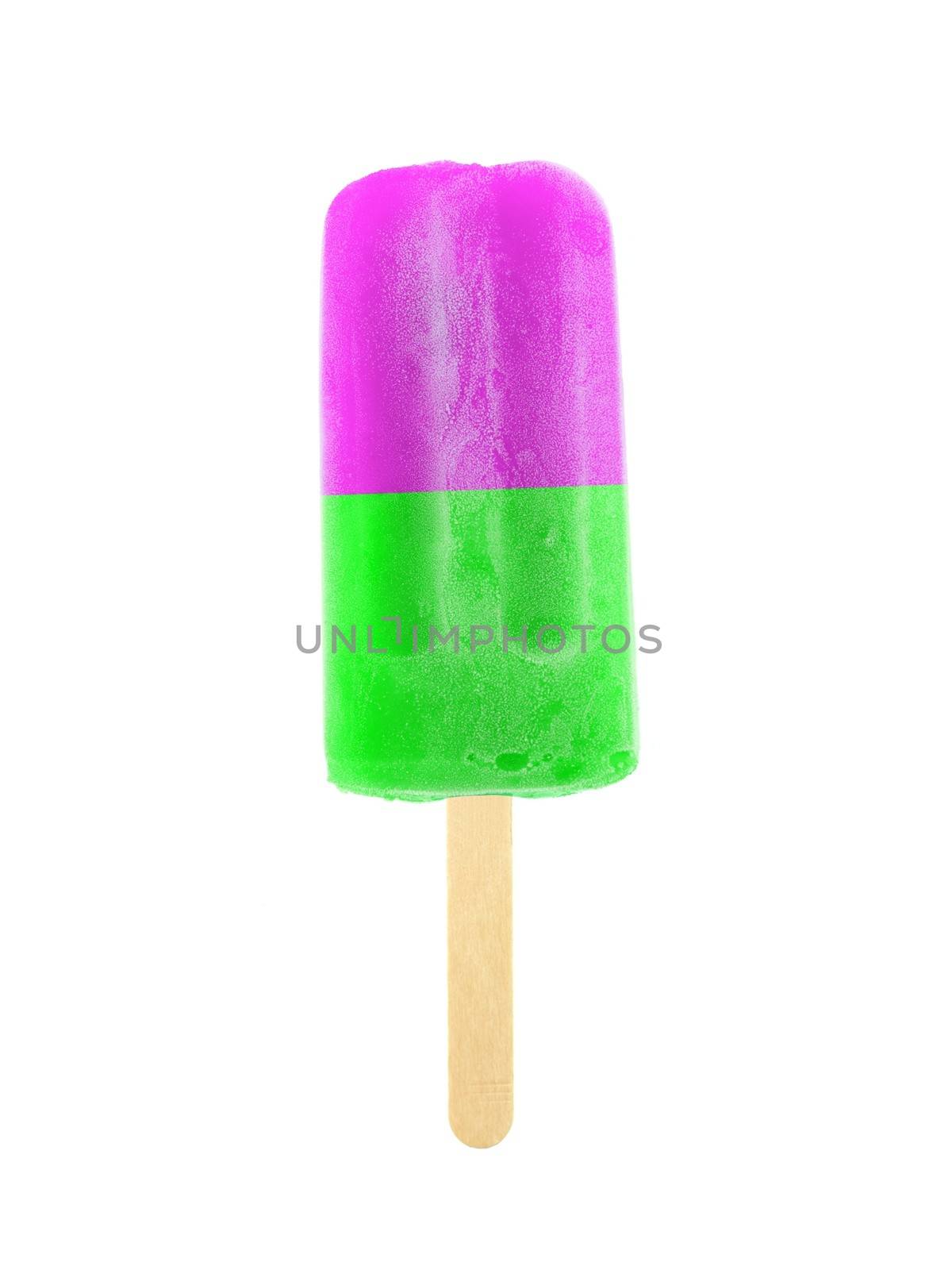 An icecream isolated against a white background