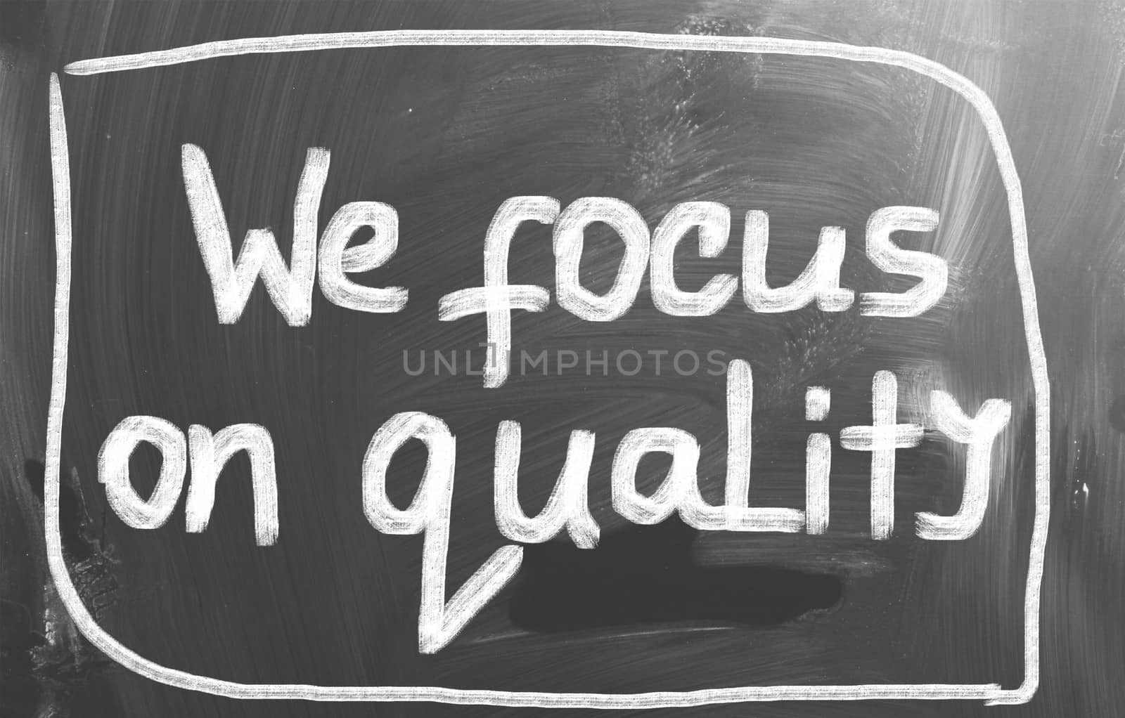 We Focus On Quality Concept by KrasimiraNevenova