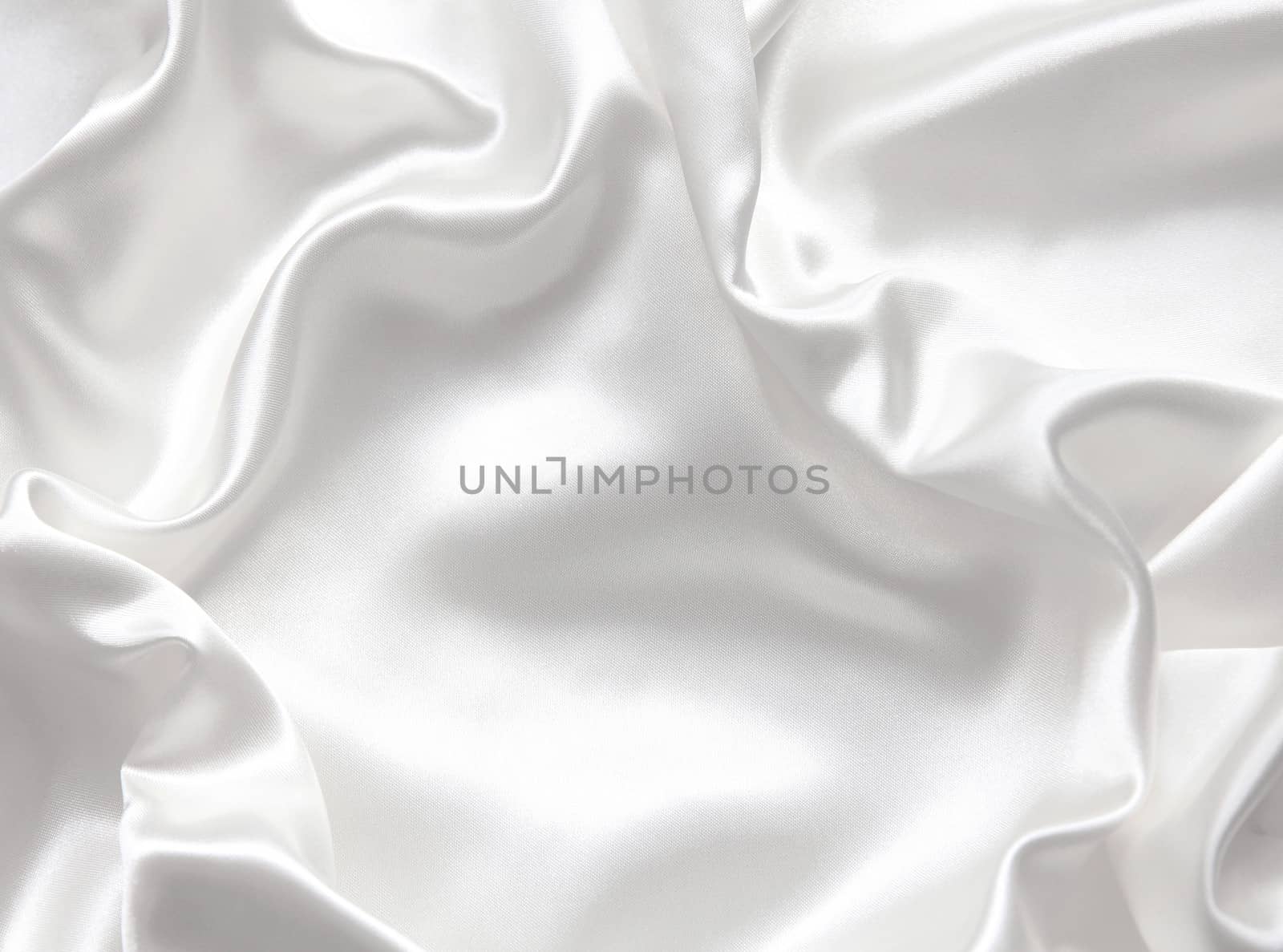 Smooth elegant white silk can use as wedding background 