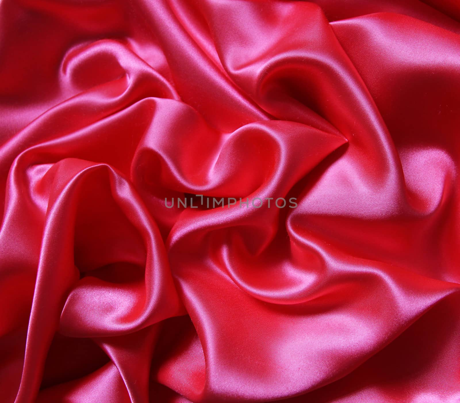 Smooth elegant red silk can use as background 