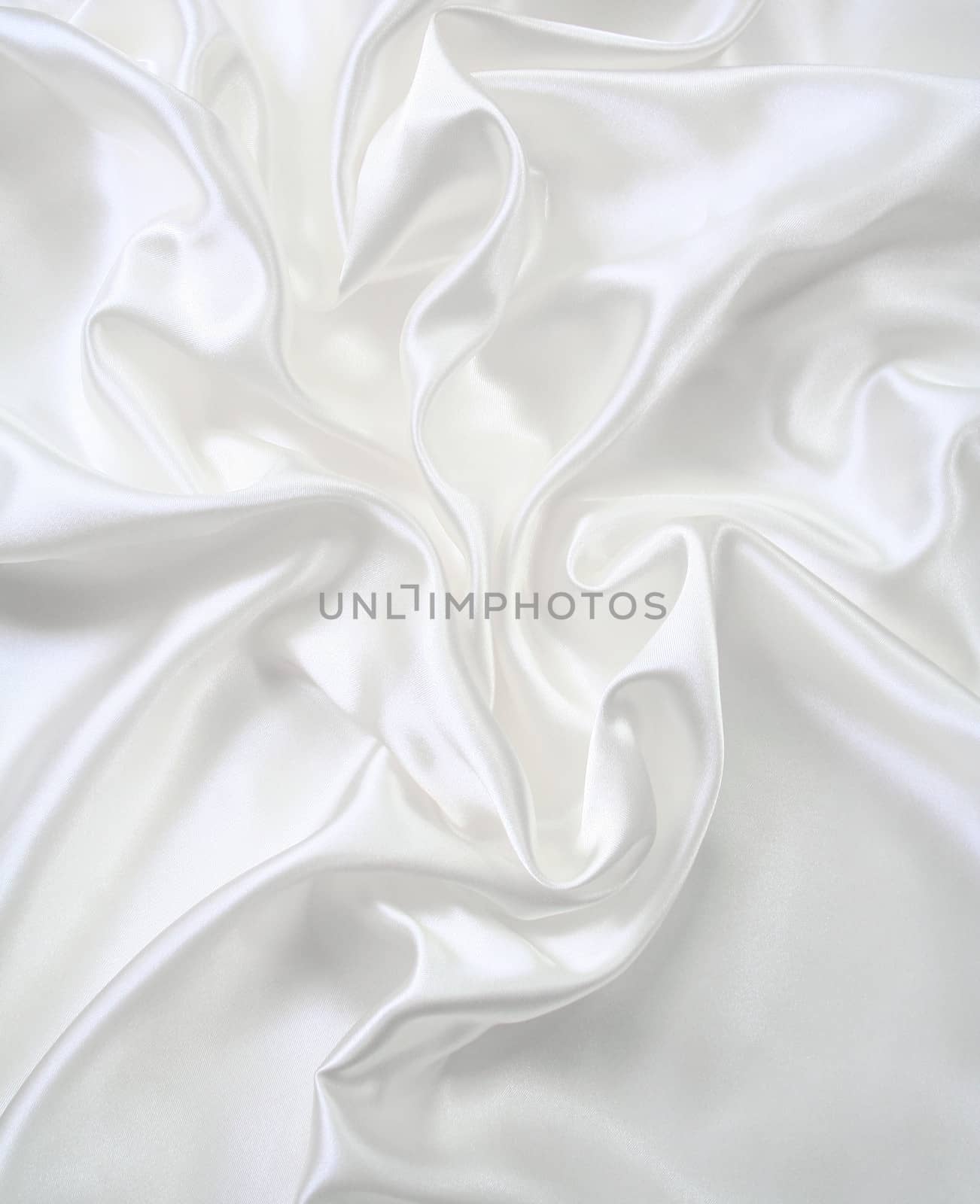 Smooth elegant white silk can use as wedding background