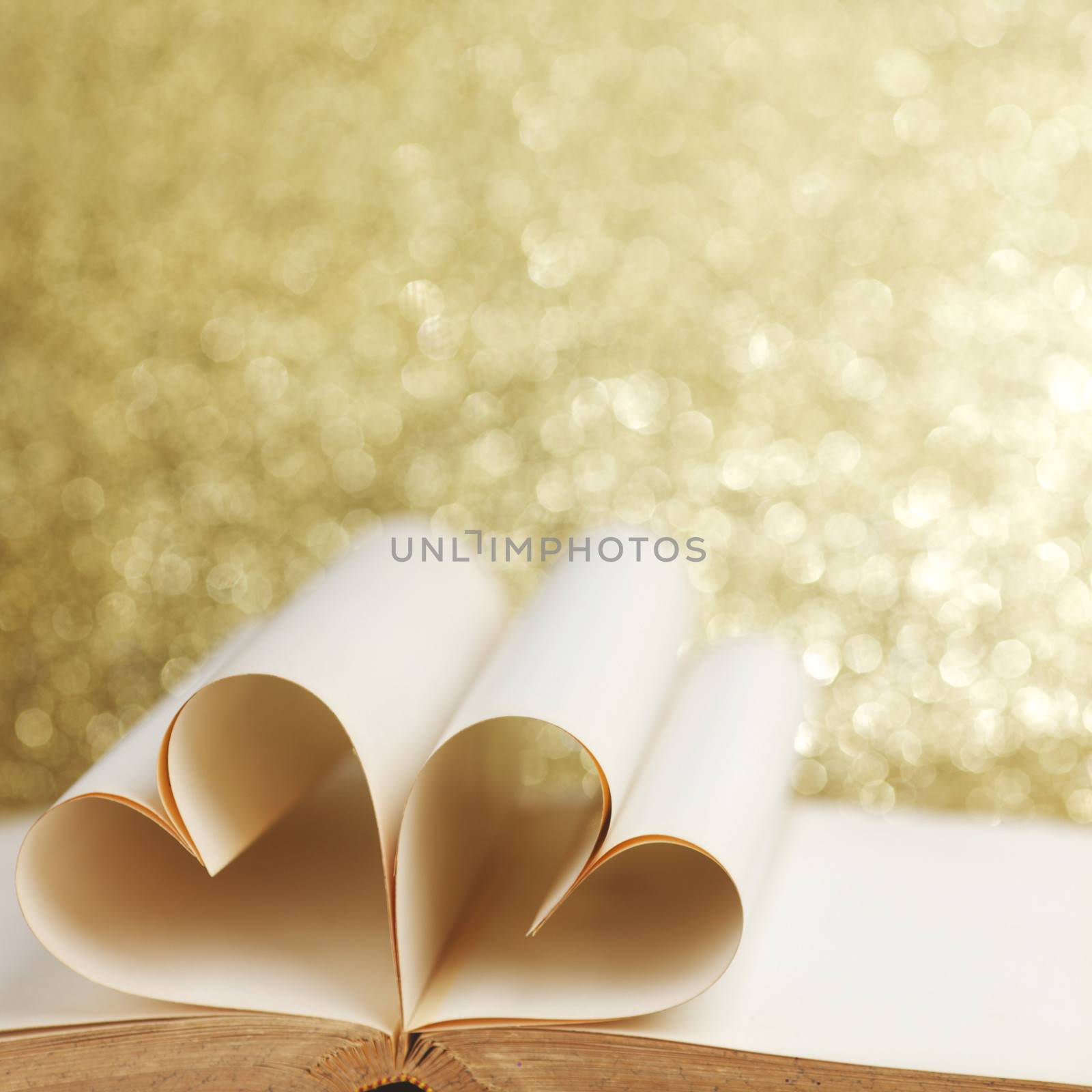 Heart inside a book by Yellowj