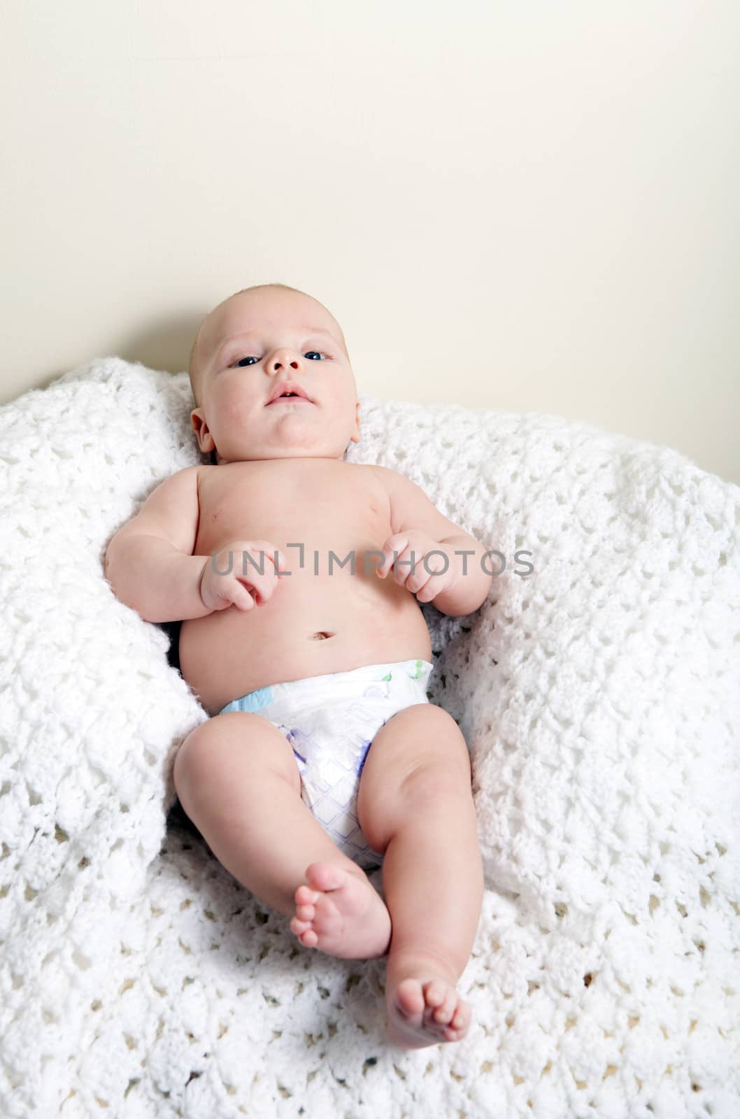 Cute Newborn Baby Boy by graficallyminded