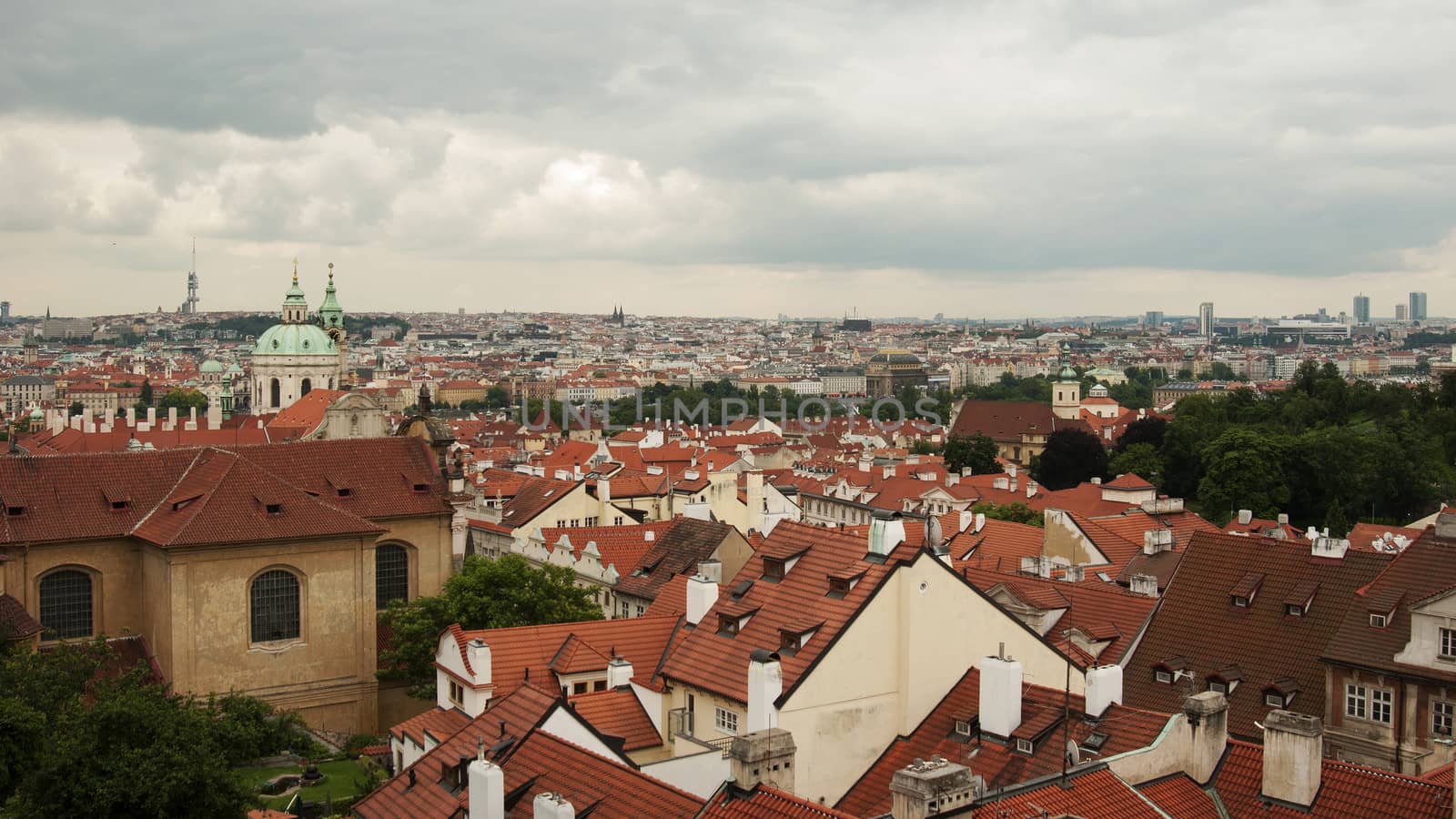 The historical capital of Bohemia proper.