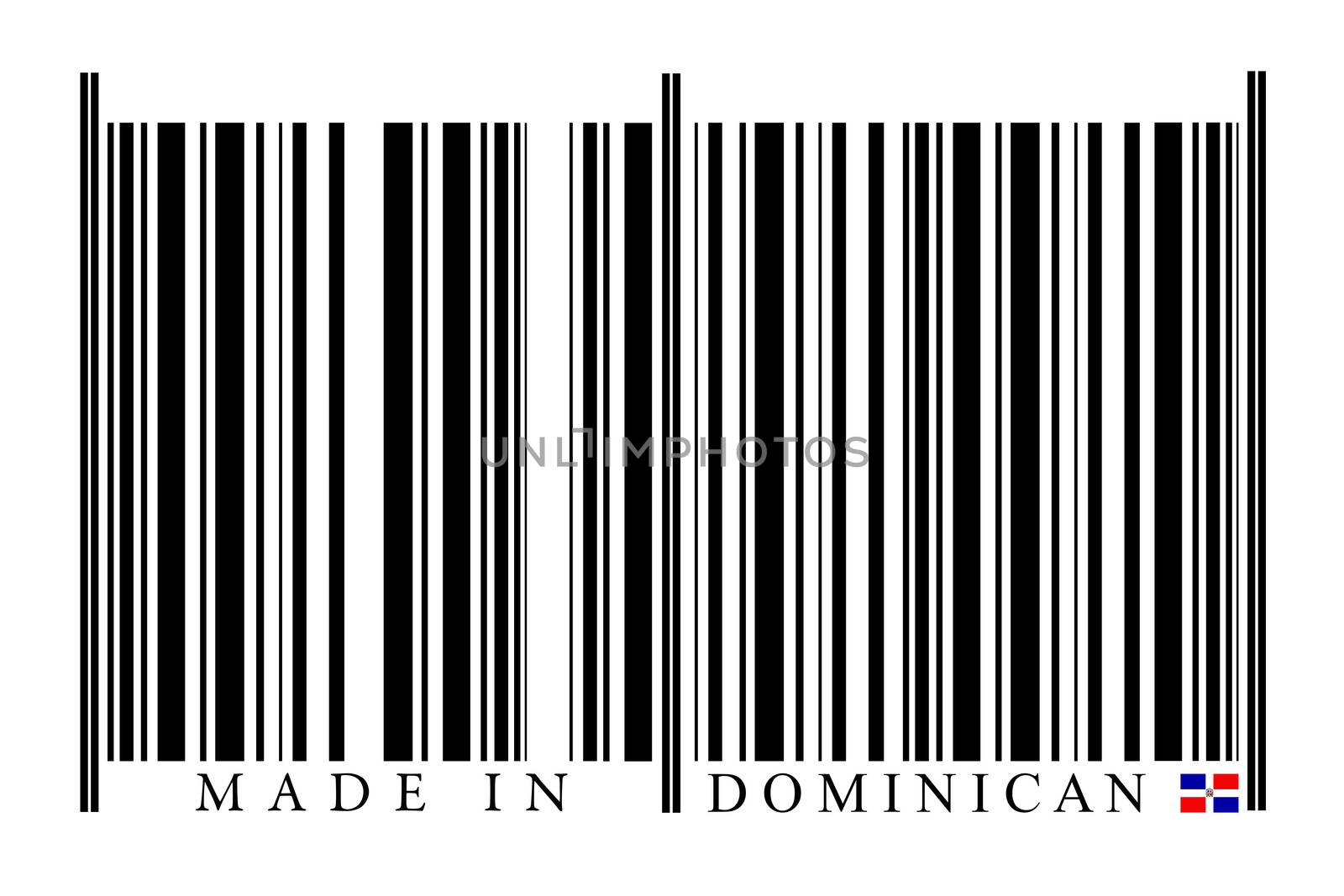 Dominican Republic barcode by gemenacom