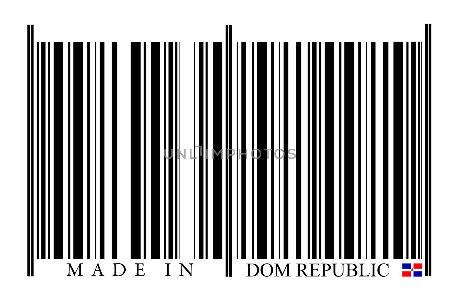 Dominican Republic barcode by gemenacom