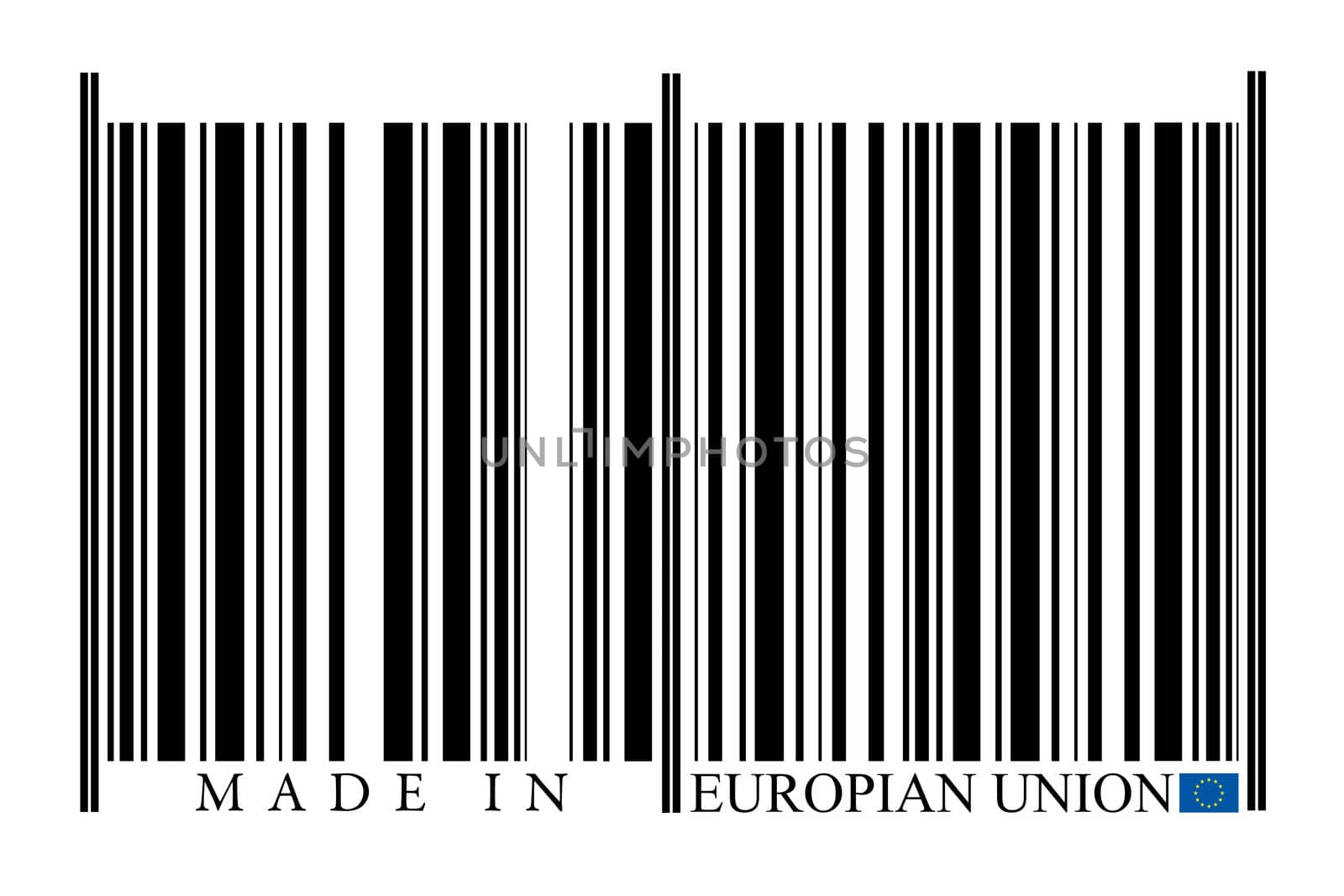 European Union Barcode by gemenacom