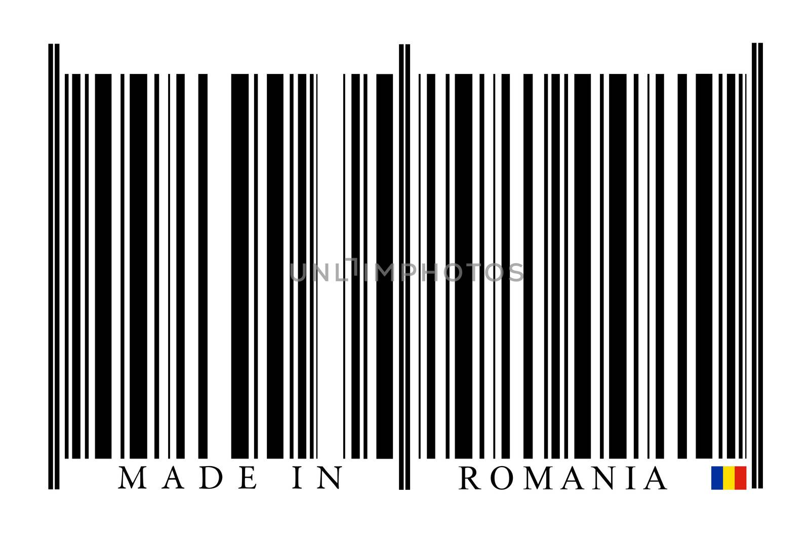 Romania Barcode by gemenacom