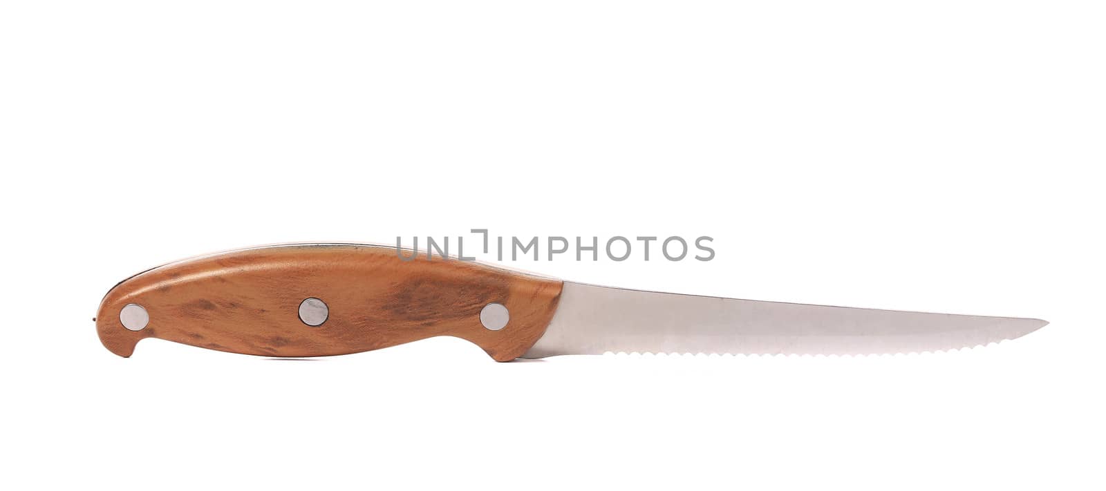 Close up of kitchen knife. by indigolotos