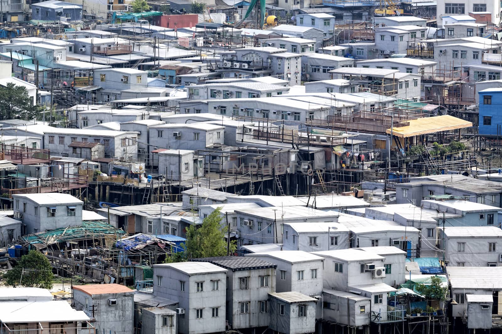 Tai O, an fishing village in Hong Kong.
