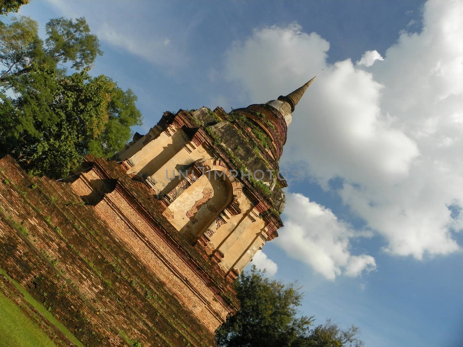 Pagoda in Wat chedyod temple,Chiangmai