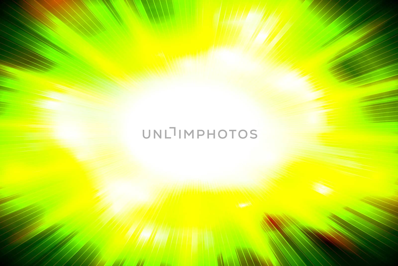 Abstract background with white light in center, concept illustration