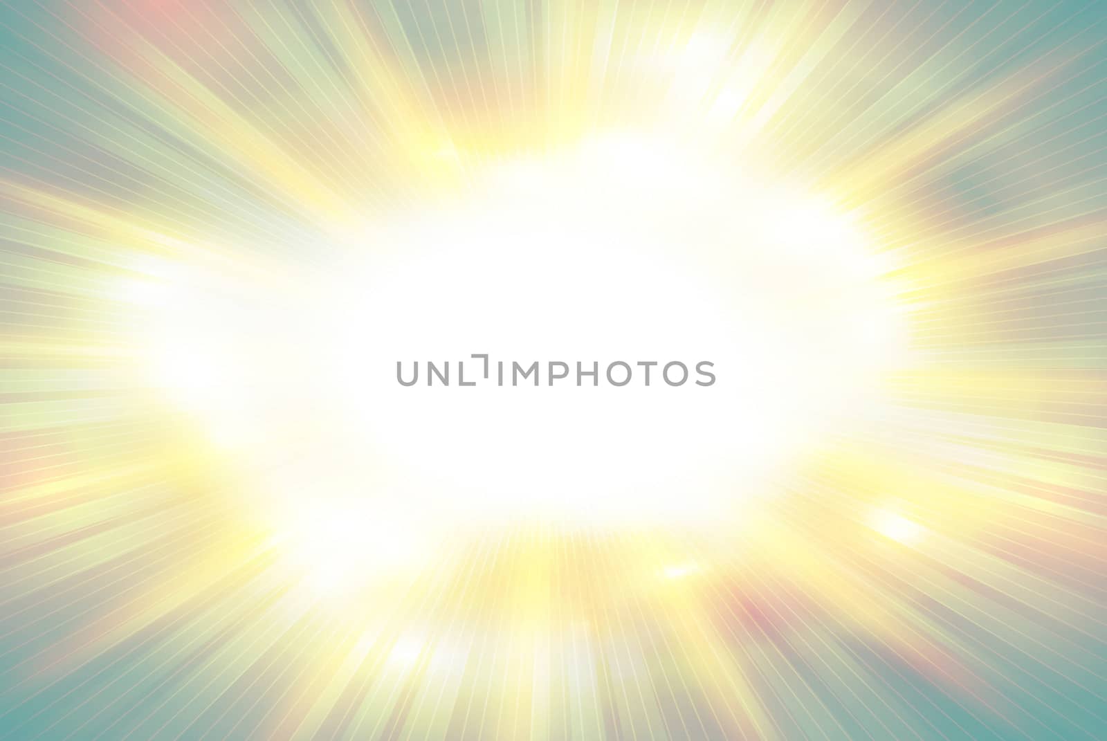 Abstract background with white light in center, concept illustration
