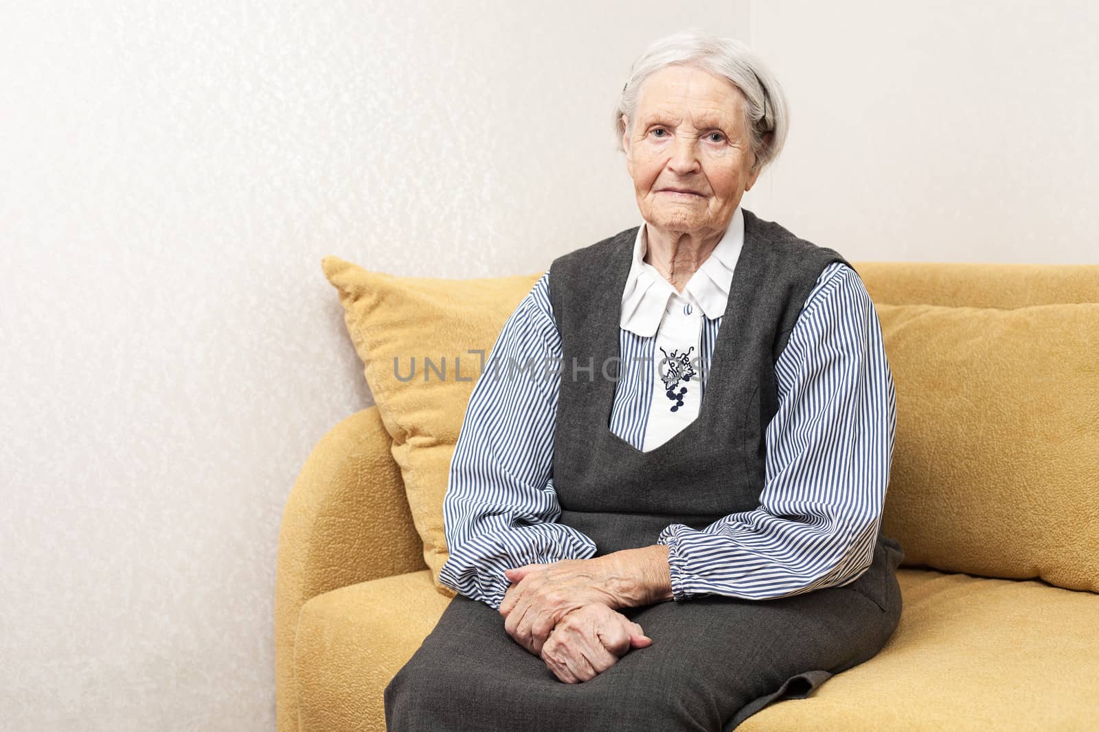 Portrait of a senior woman by photobac