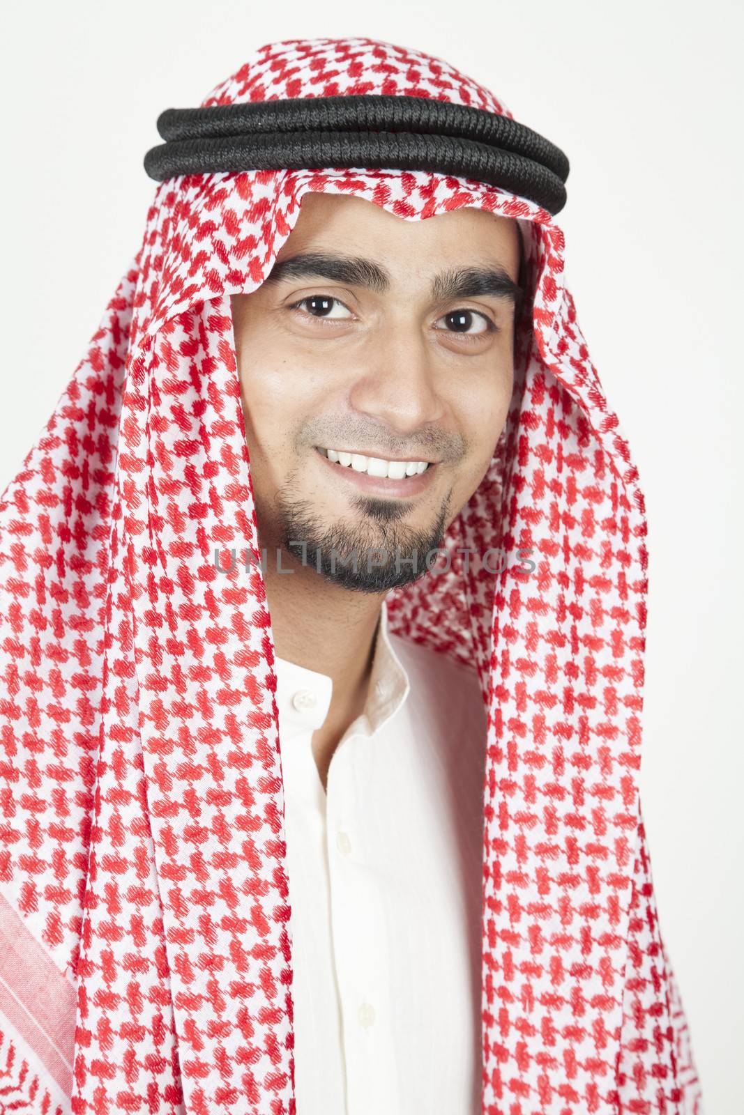 Portrait of a young arab by haiderazim