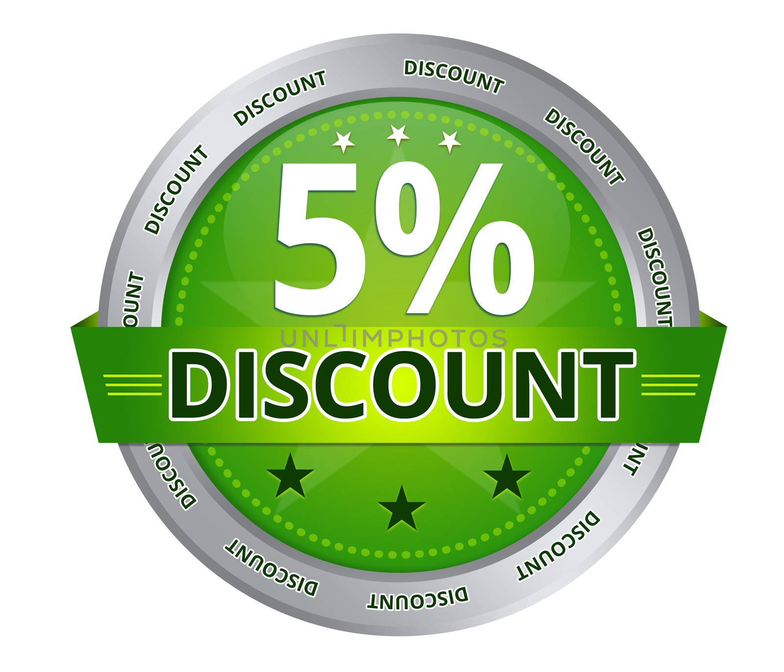 5 percent Discount by kbuntu