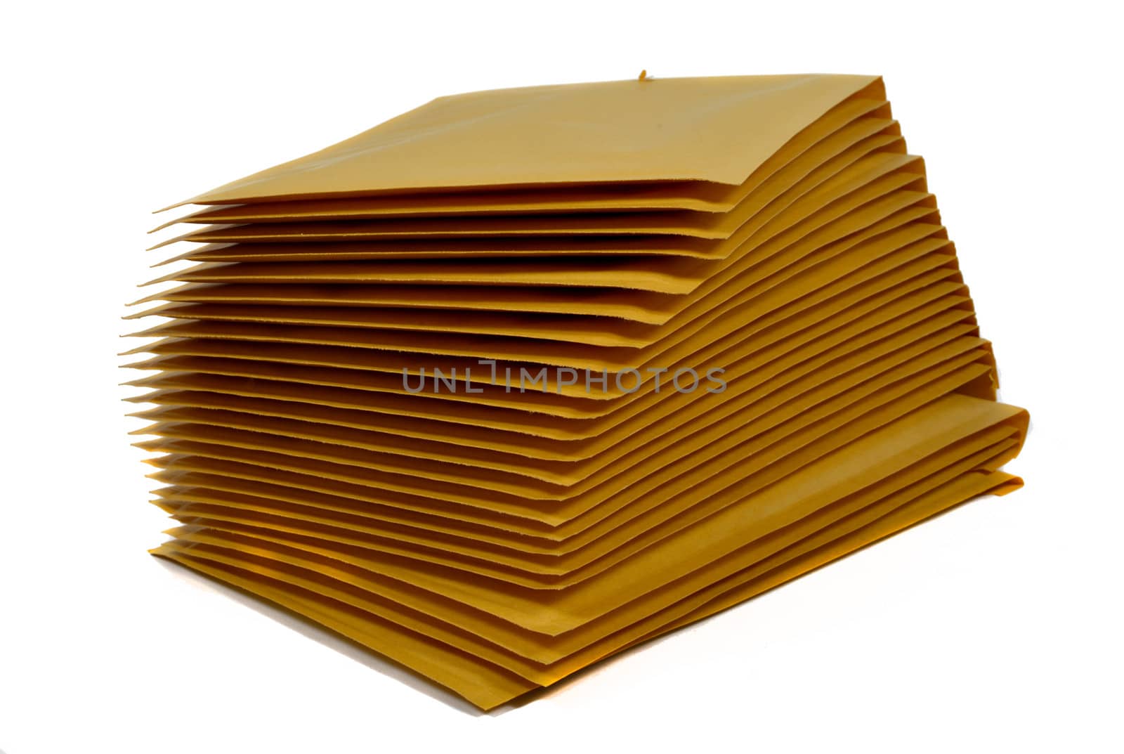 stack of postal envelope by philipimage