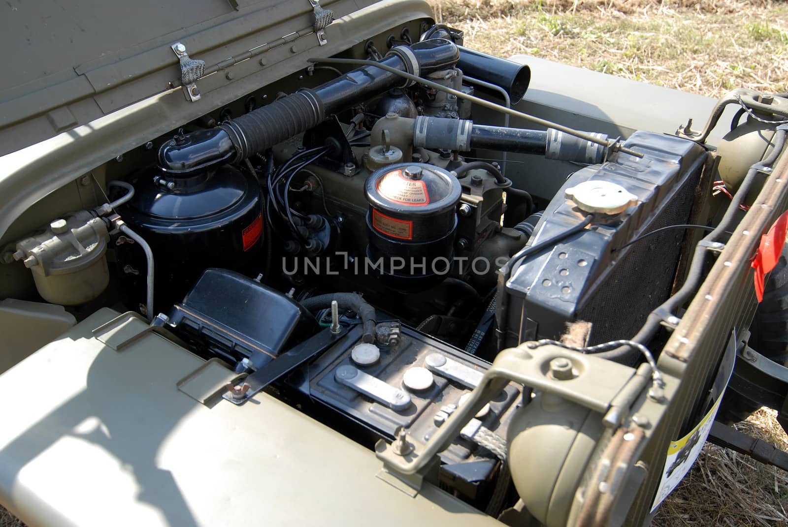  engine of world war two vehicle by philipimage